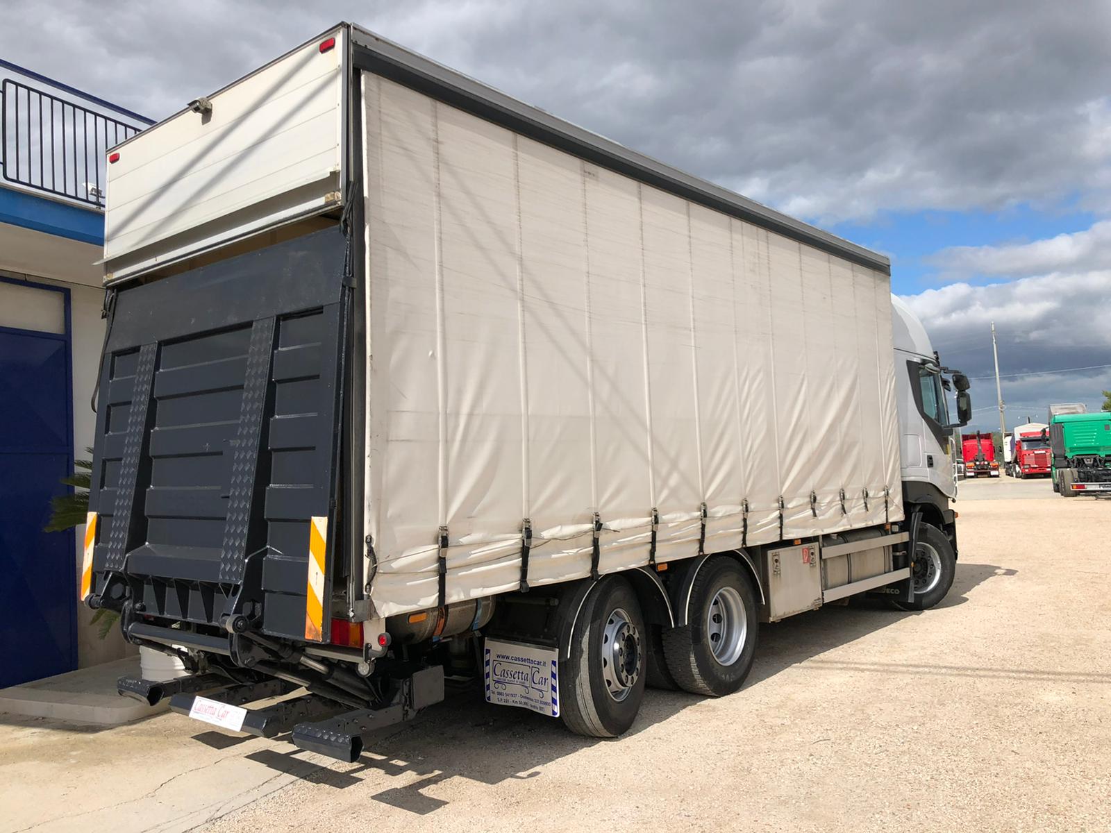 IVECO STRALIS 500 CASSONE CENTINA ALLA FRANCESE EURO 5 in vendita - foto 4