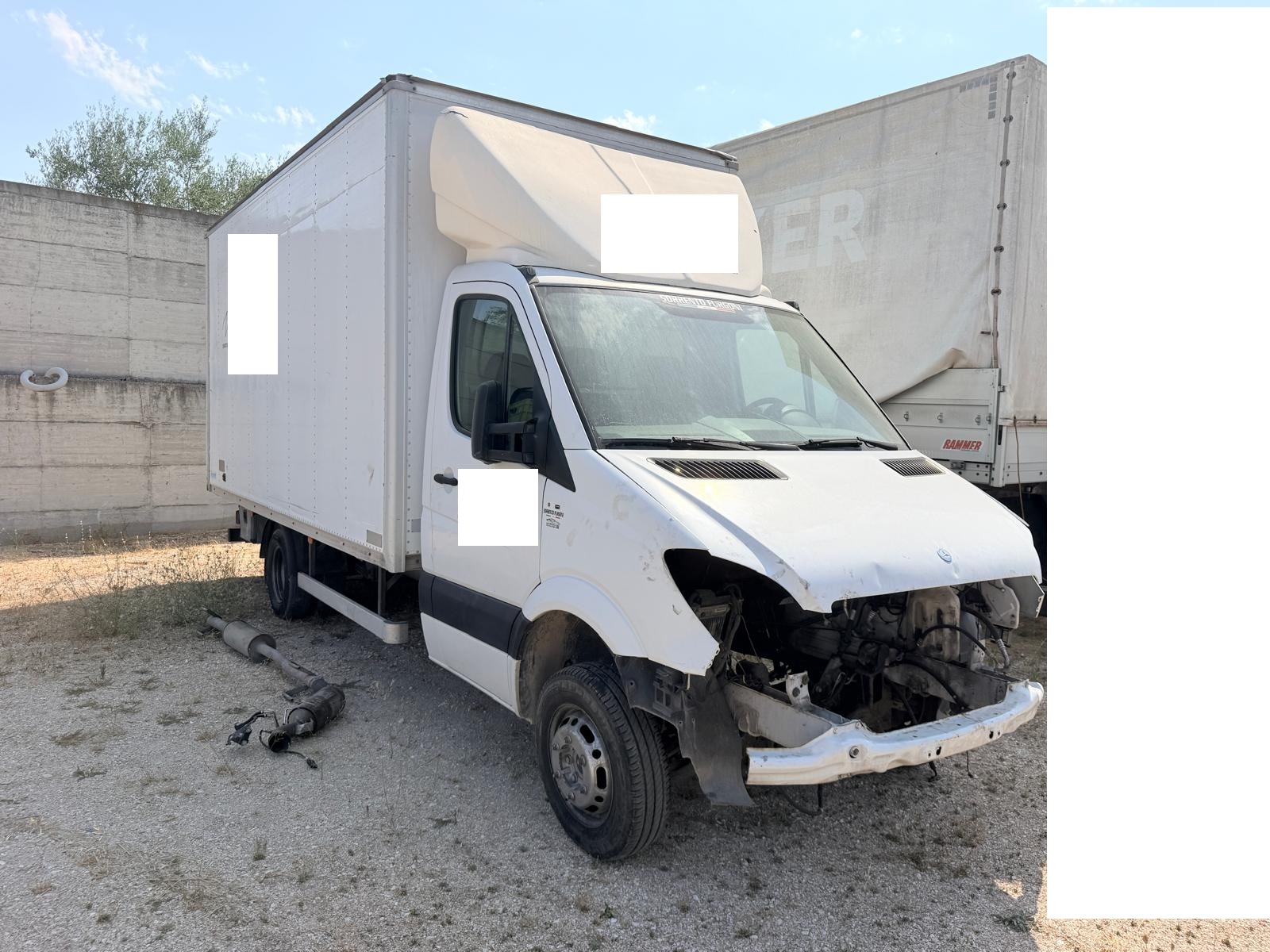 MERCEDES-BENZ SPRINTER FURGONE BOX MOTORE ROTTO in vendita - foto 3