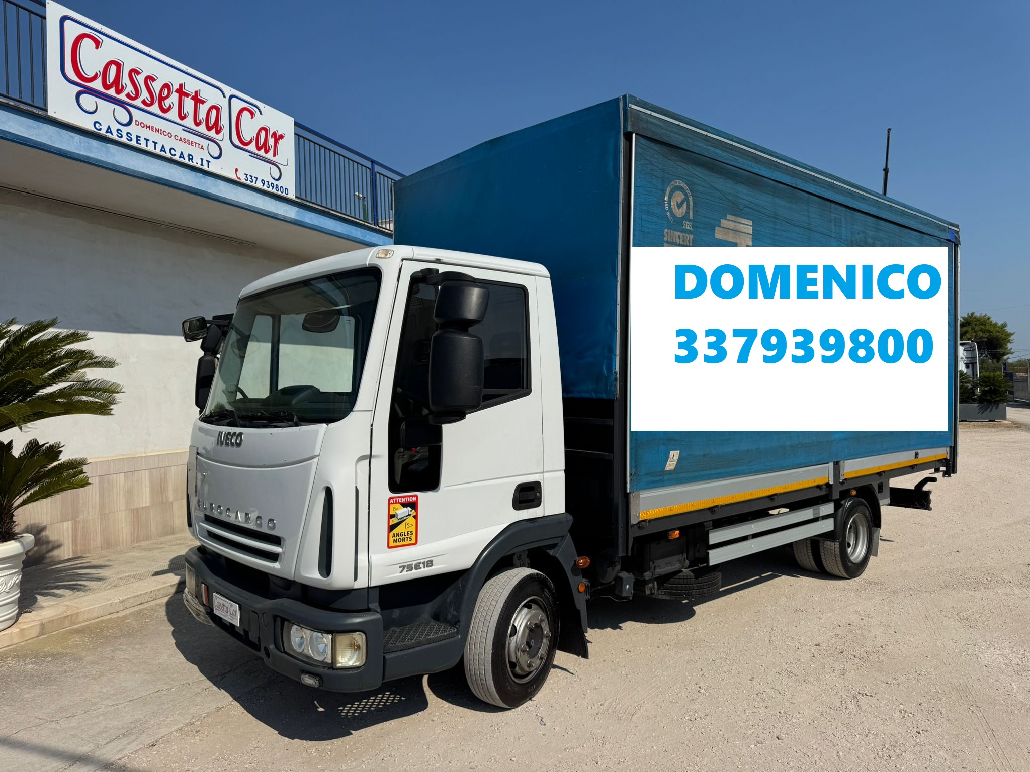 IVECO EUROCARGO 75E18 CENTINATO PALETIZZATO in vendita - foto 1