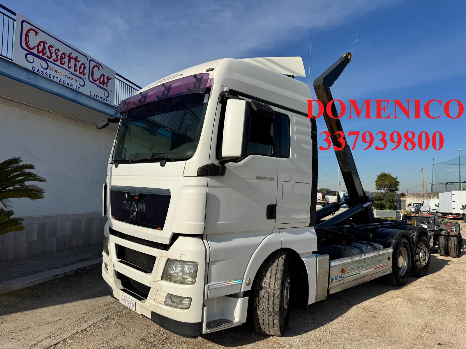 MAN TGX 26.480 SCARRABILE 26 TON. + RIMORCHIO in vendita - foto 2