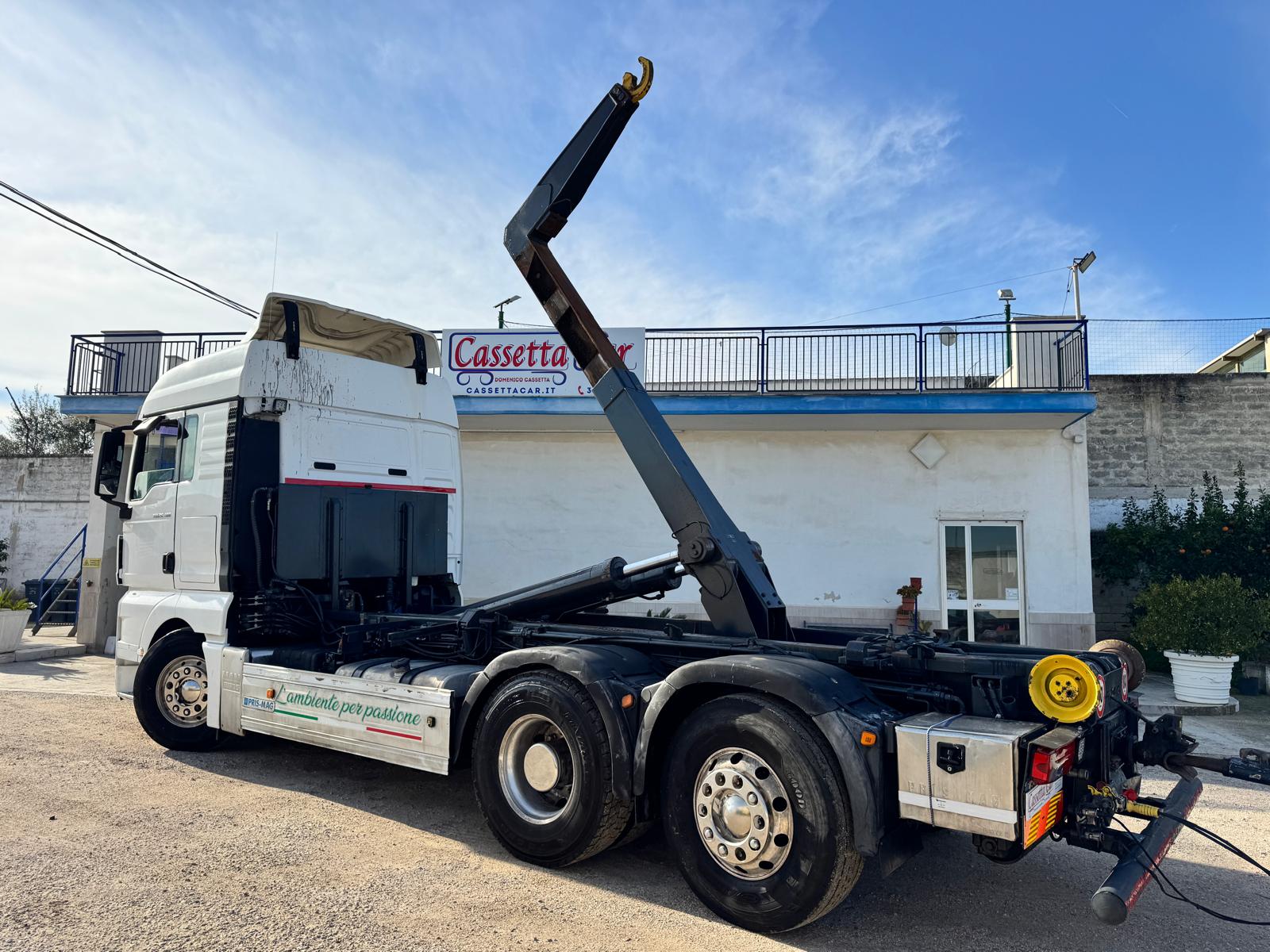 MAN TGX 26.480 SCARRABILE 26 TON. + RIMORCHIO in vendita - foto 3