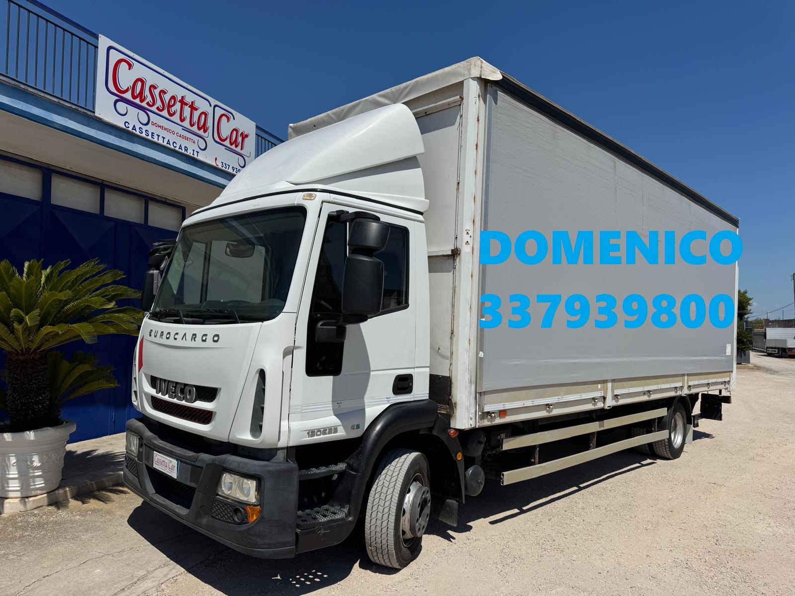 IVECO EUROCARGO 120E25 CENTINATO+PEDANA POST. EURO5  in vendita - foto 1