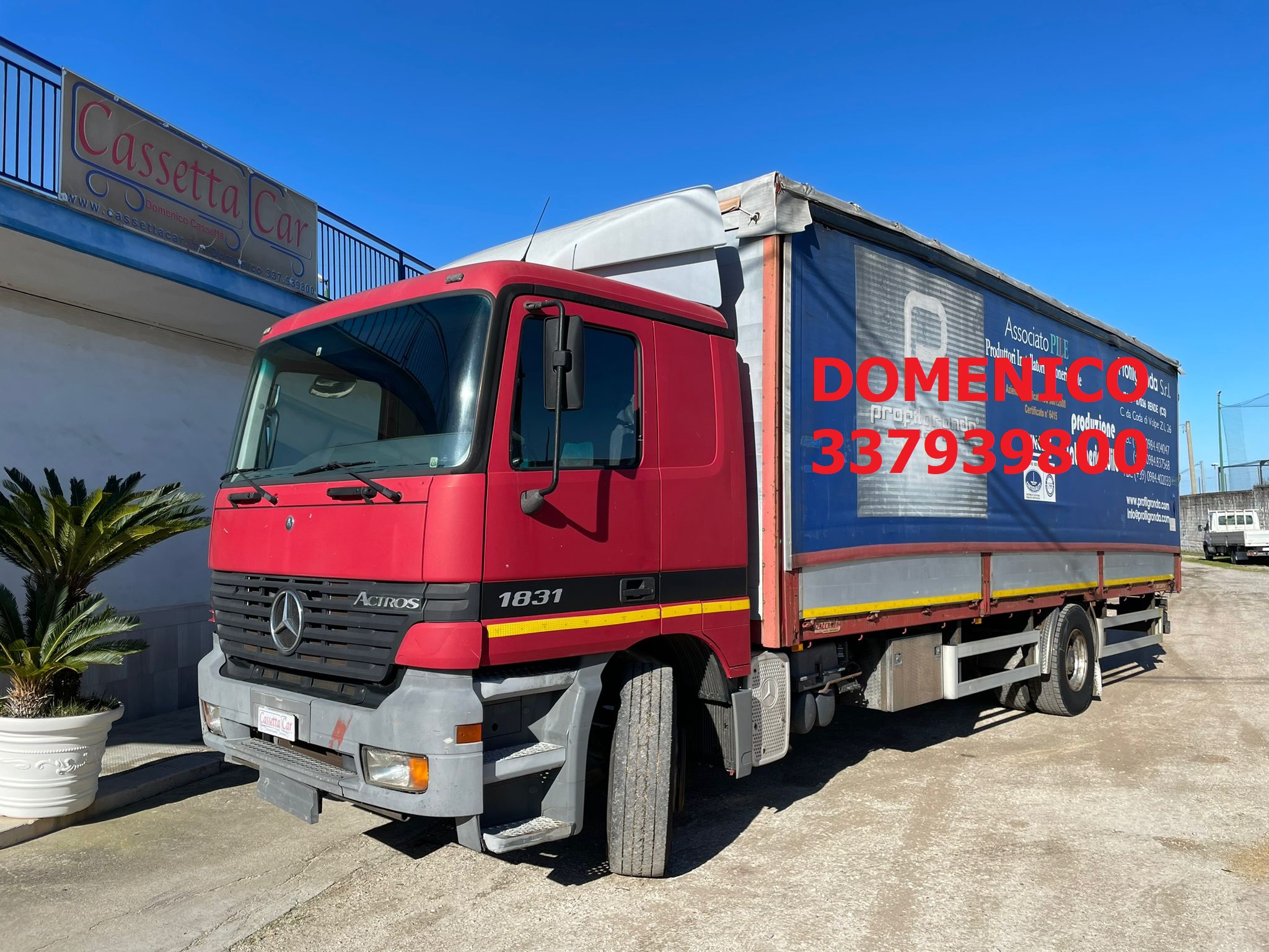 MERCEDES-BENZ 1831 CENTINATO COPRI E SCOPRI in vendita - foto 1