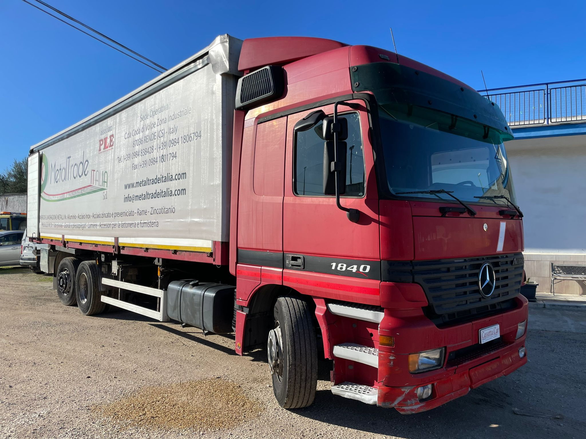 MERCEDES-BENZ 1840 3 ASSI CENTINATO INTERCAMBIABILE ADR in vendita - foto 2
