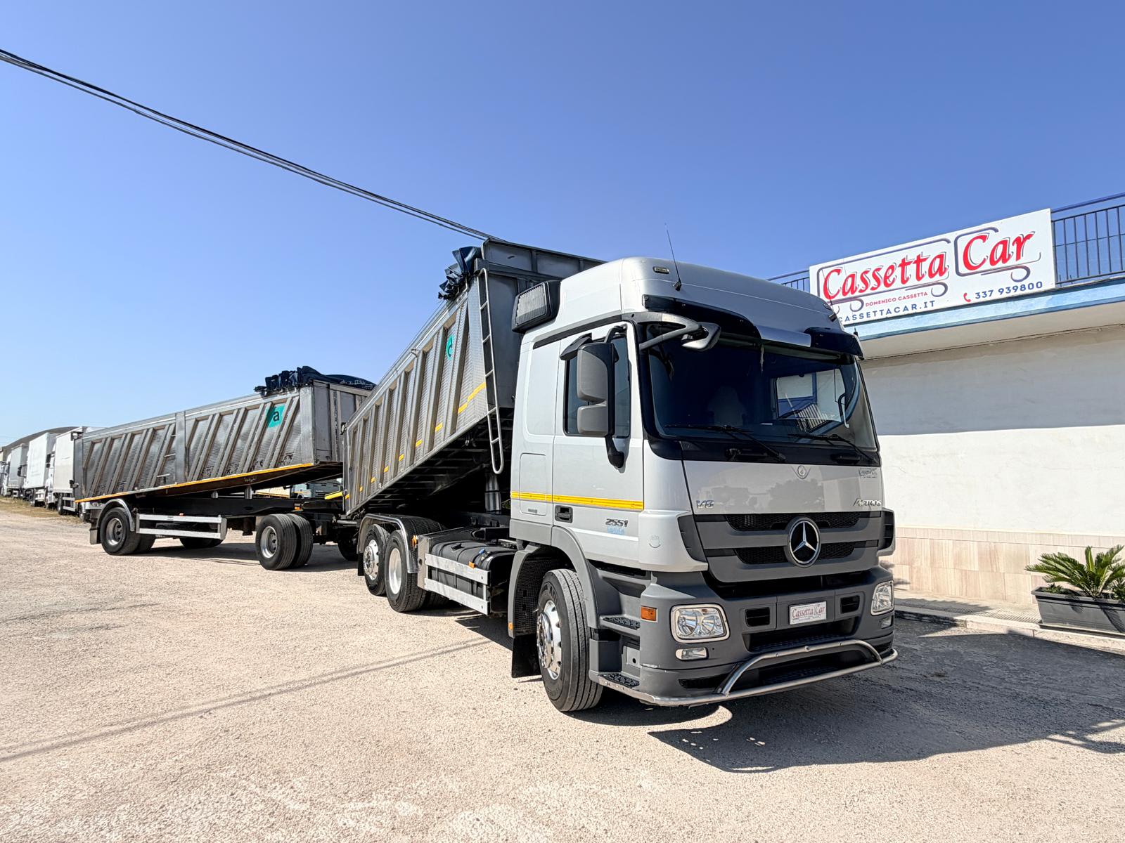 MERCEDES ACTROS 2551 RIB.POST. 510 CV EURO 5 in vendita - foto 2