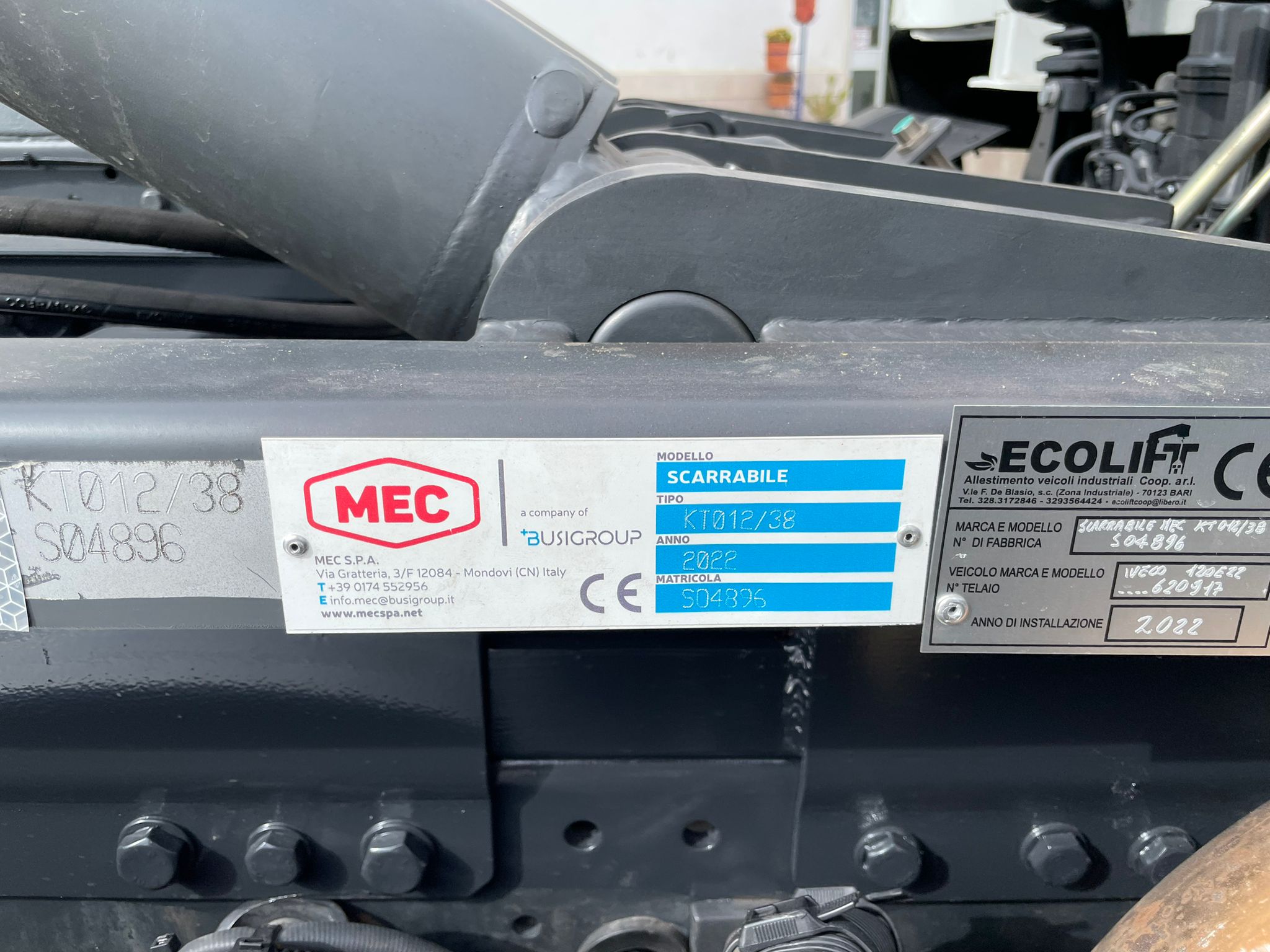 IVECO EUROCARGO 120E22 SCARRABILE NUOVO 12 TON. in vendita - foto 9