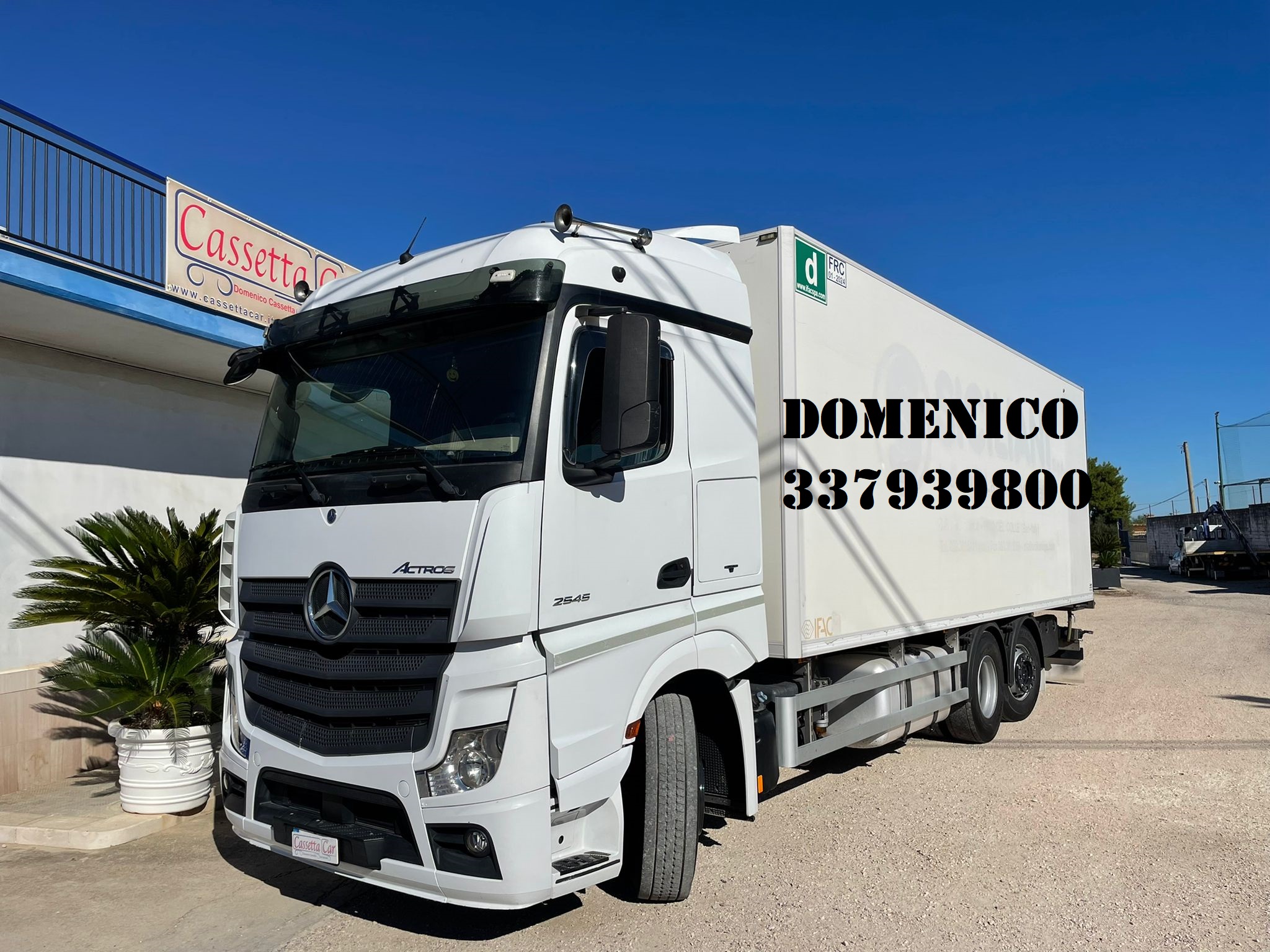 MERCEDES-BENZ ACTROS 25.45 EURO 6 CARNI in vendita - foto 1
