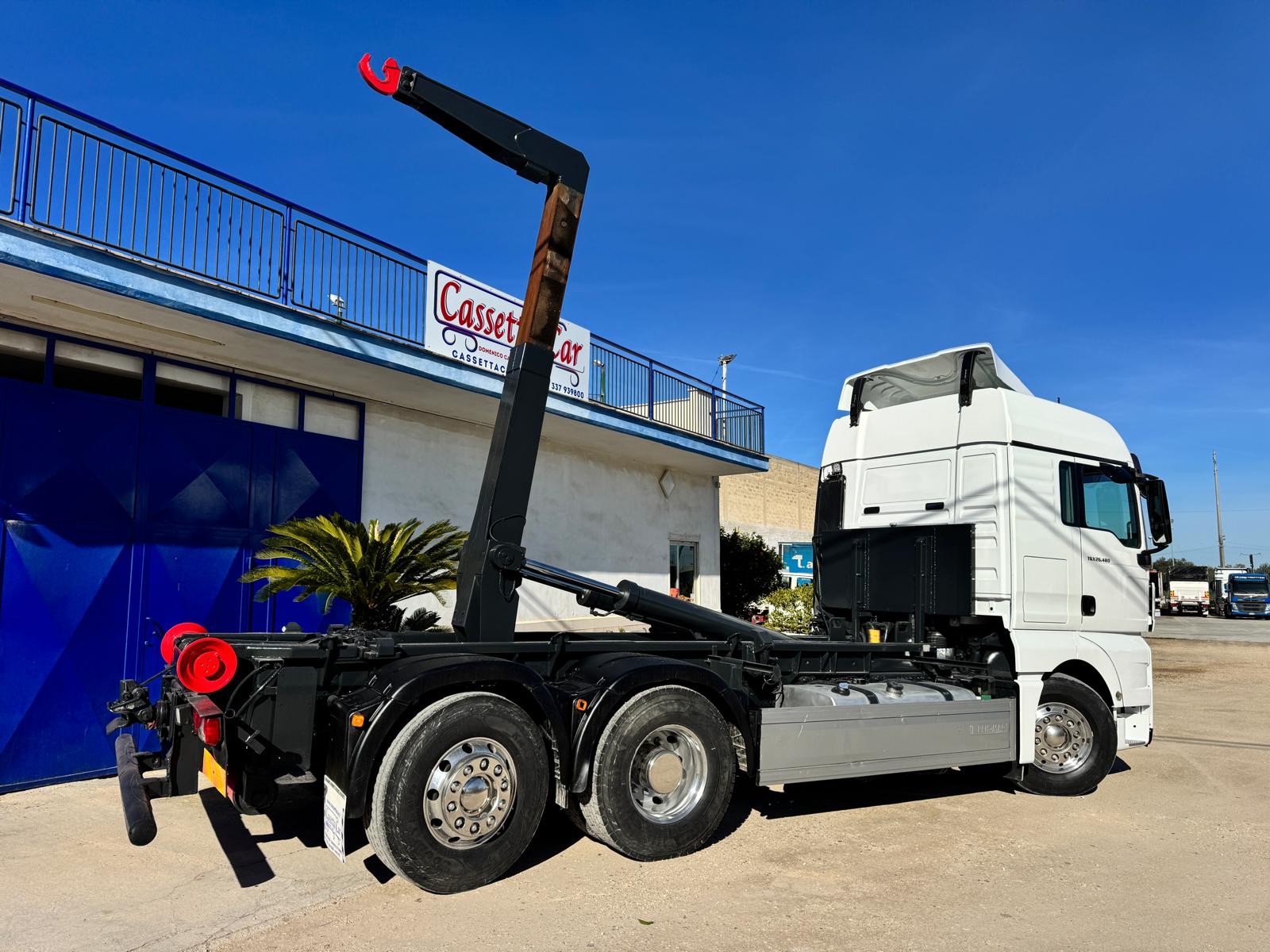 MAN TGX 26.480 SCARRABILE 26 TON. + RIMORCHIO in vendita - foto 3