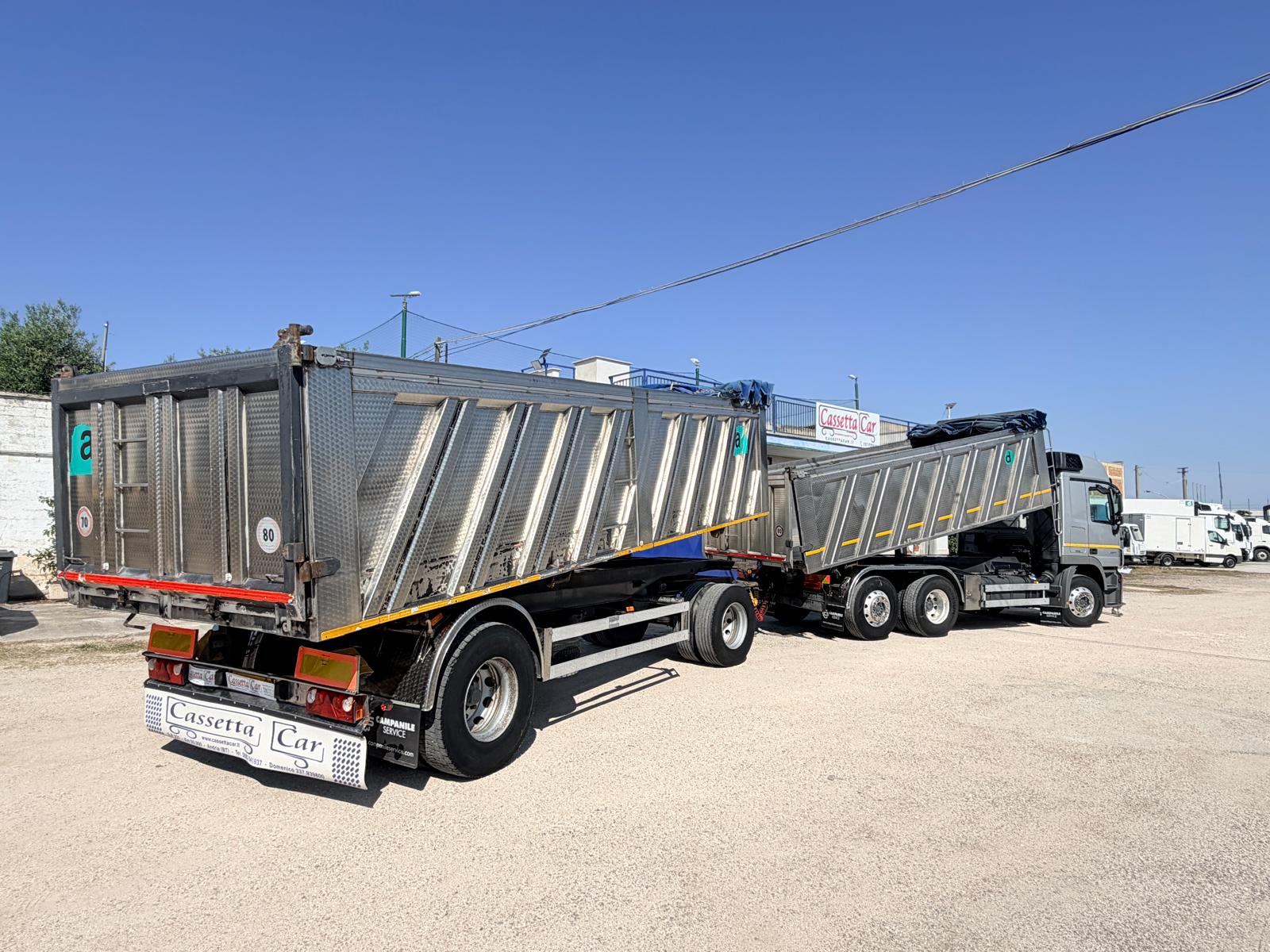MERCEDES ACTROS 2551 RIB.POST. 510 CV EURO 5 in vendita - foto 3