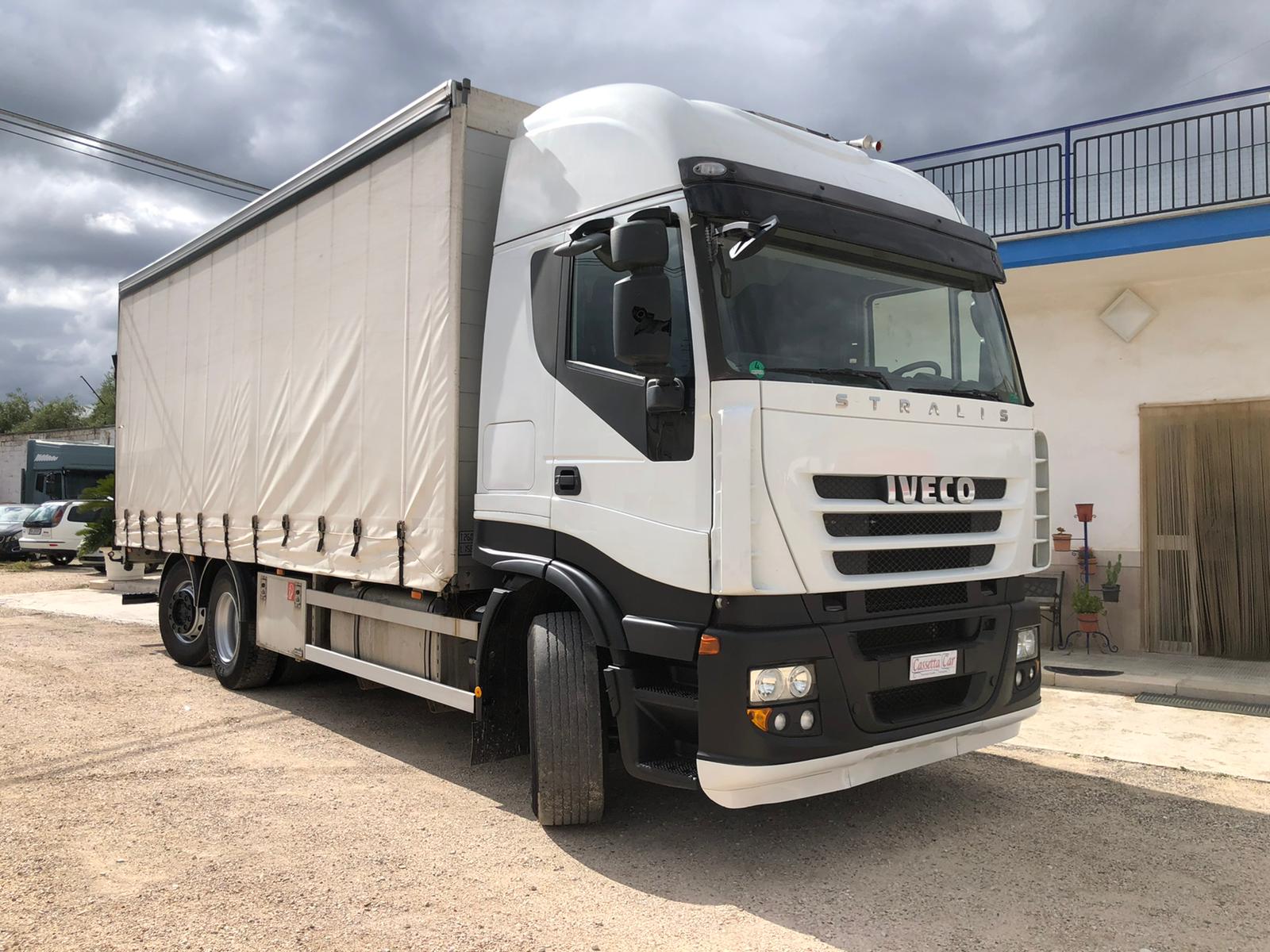 IVECO STRALIS 500 CASSONE CENTINA ALLA FRANCESE EURO 5 in vendita - foto 2