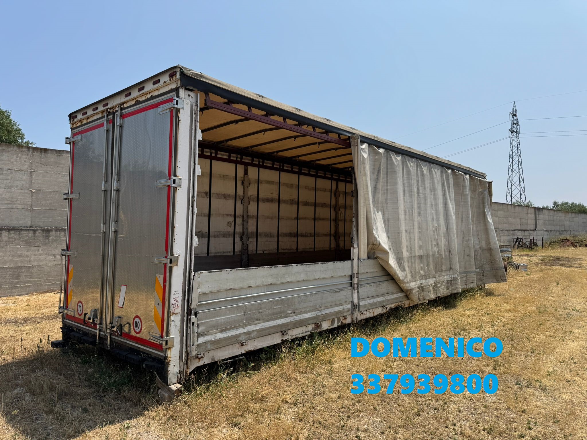 CASSONE CENTINATO PER EUROCARGO, IVECO, SCANIA, ECC… in vendita - foto 1