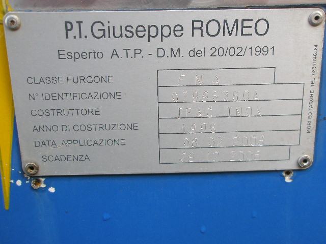 FURGONE ISOTERMICO X IVECO DAILY 35.12  in vendita - foto 3