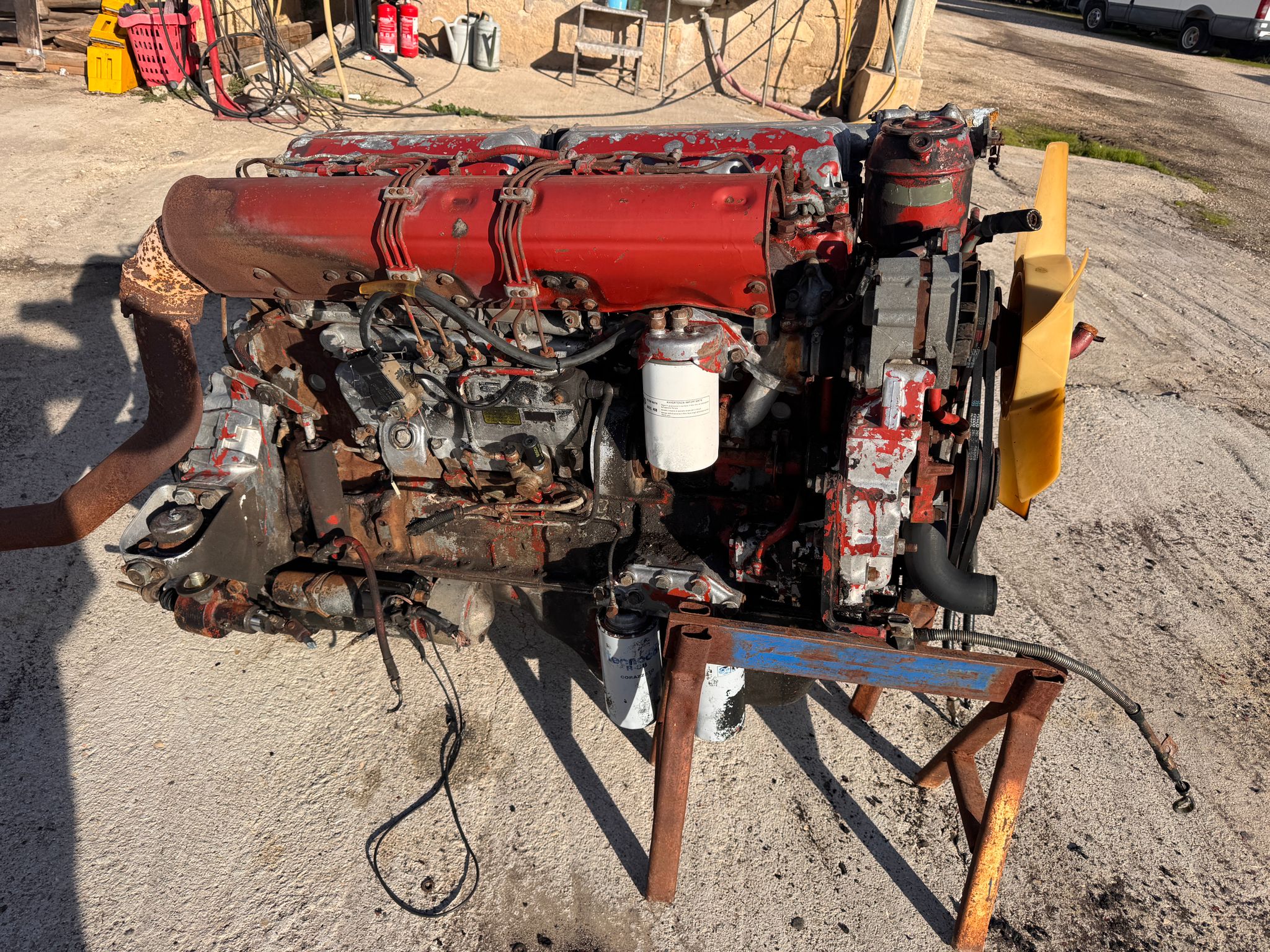 PEZZI RICAMBI FIAT 691 CON MOTORE OTTIMO in vendita - foto 3