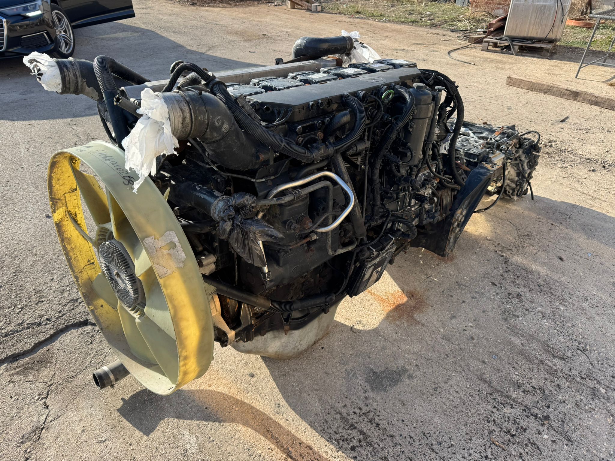 MOTORE E CAMBIO MARCE MANUALE ZF MAN, TIPO TG 460 A XXL in vendita - foto 4
