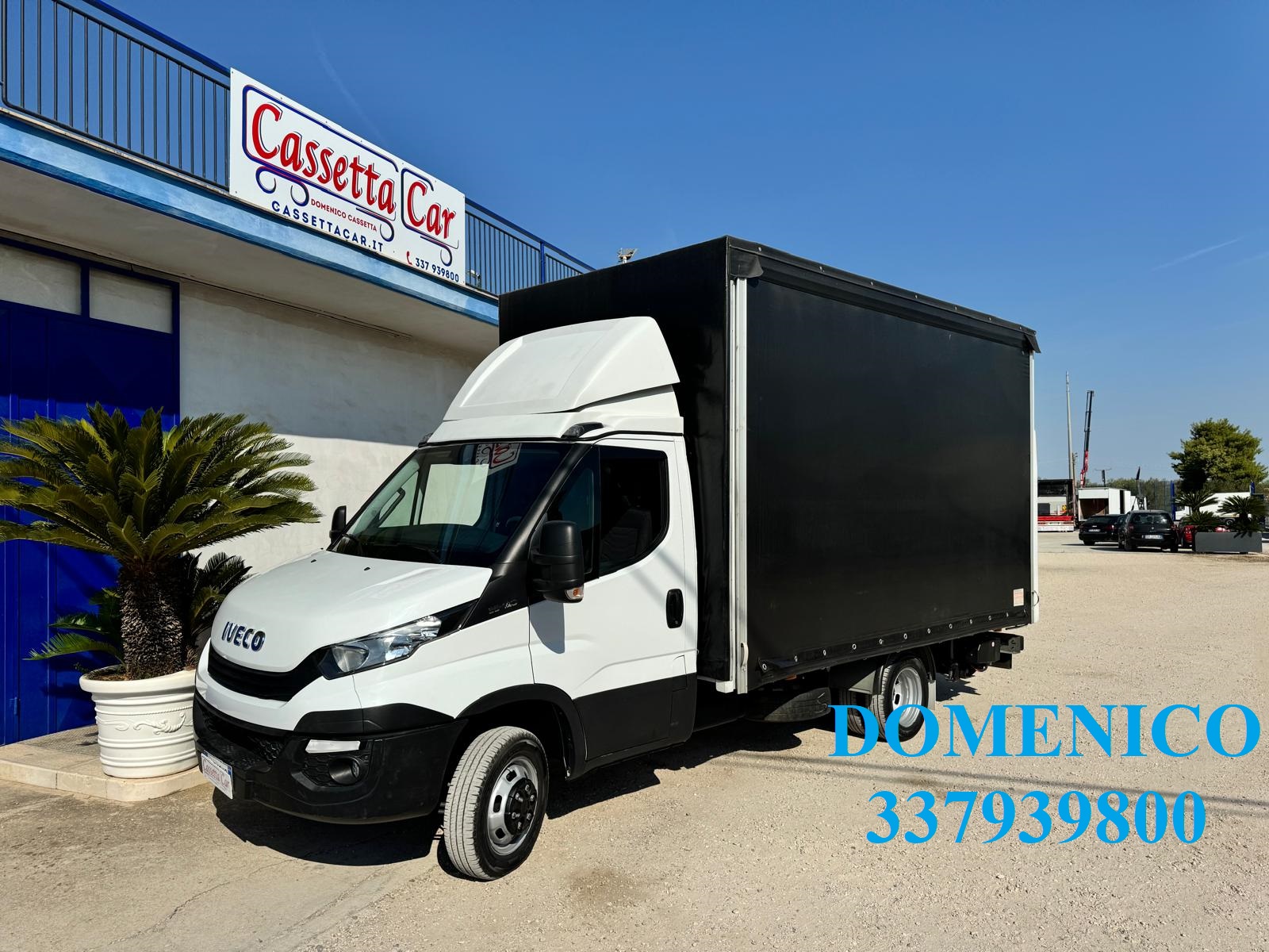 IVECO DAILY 35C14 CON CENTINA ALLA FRANCESE+PEDANA in vendita - foto 1