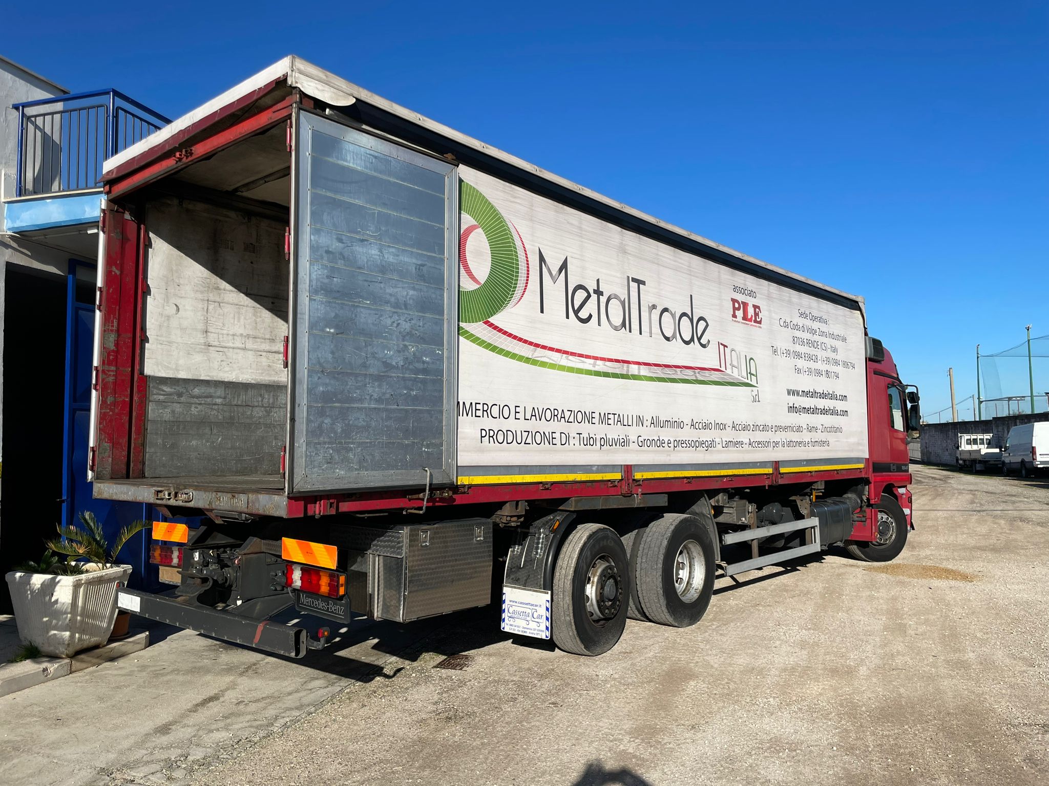 MERCEDES-BENZ 1840 3 ASSI CENTINATO INTERCAMBIABILE ADR in vendita - foto 5