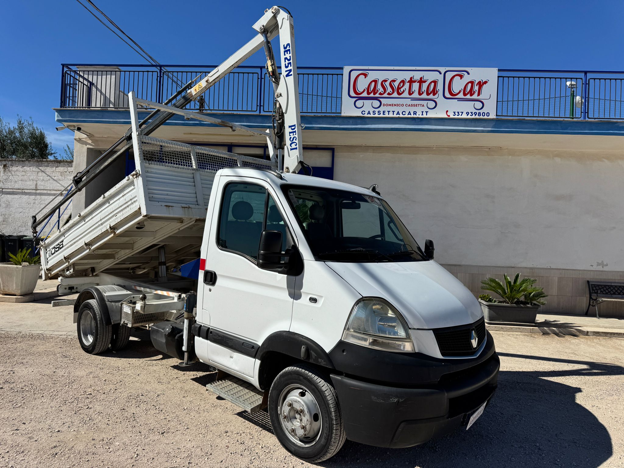 RENAULT MASCOTT 160 DXI RIB.TRIL. CON GRU PATENTE B  in vendita - foto 6