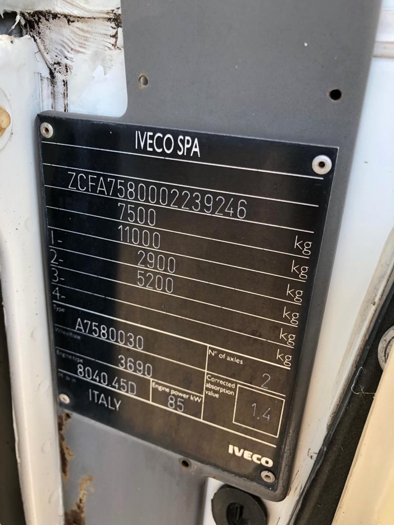 IVECO EUROCARGO 75.14 PEZZI RICAMBI in vendita - foto 3