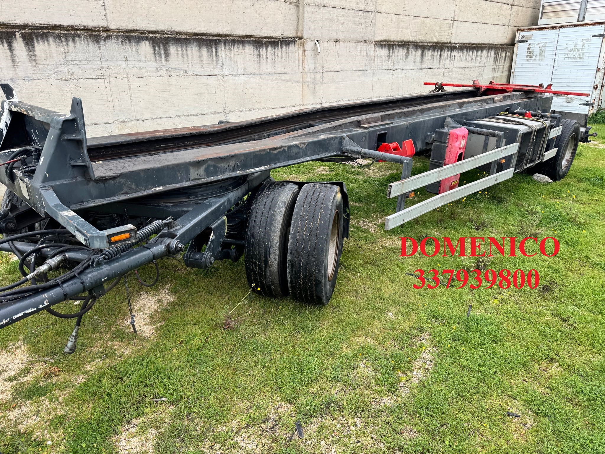 CARDI RIMORCHIO PER CASSE SCARRABILI FINO A MT. 7.50 in vendita - foto 1