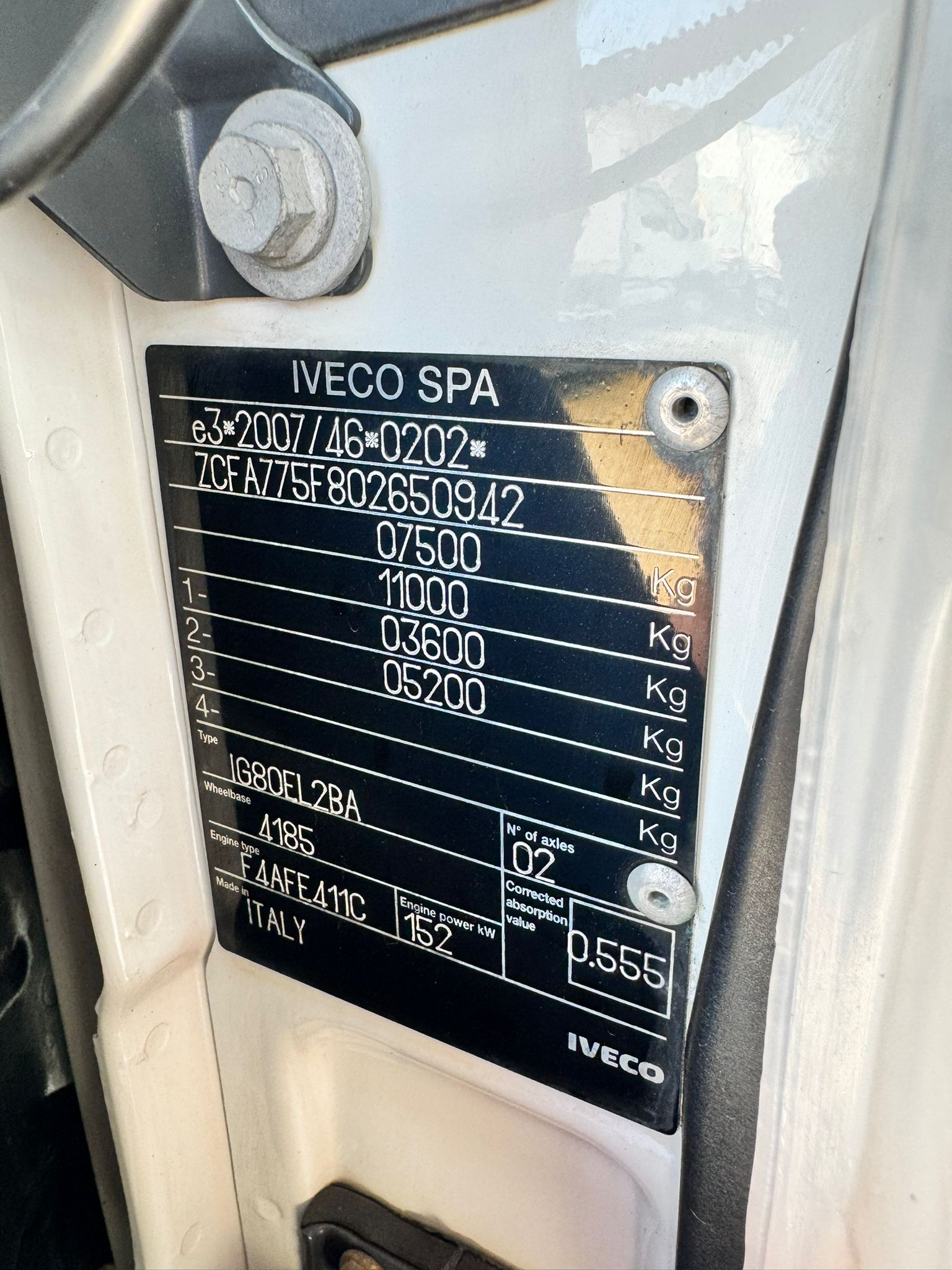 IVECO EUROCARGO 75E21 CASSONE FISSO E6 in vendita - foto 8