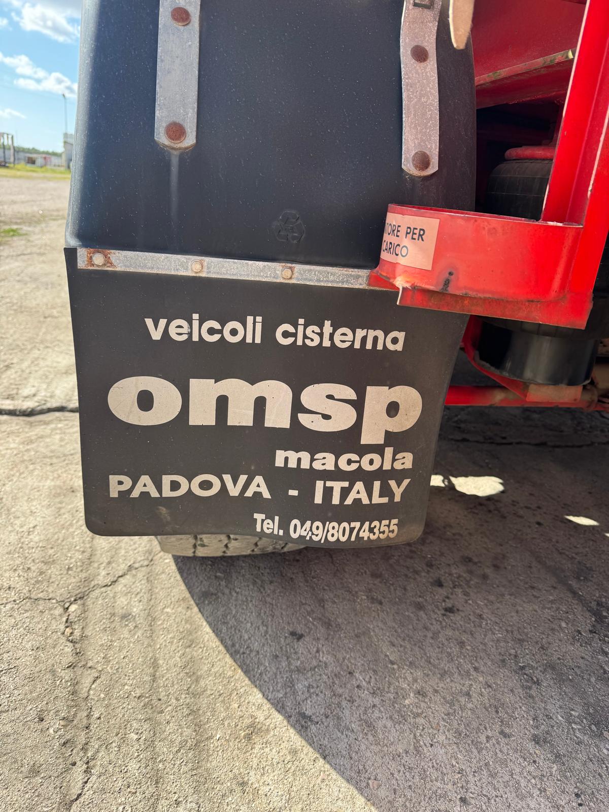 OMSP MACOLA SEMIRIMORCHIO CISTERNA IN ACCIAIO 3 ASSI in vendita - foto 8
