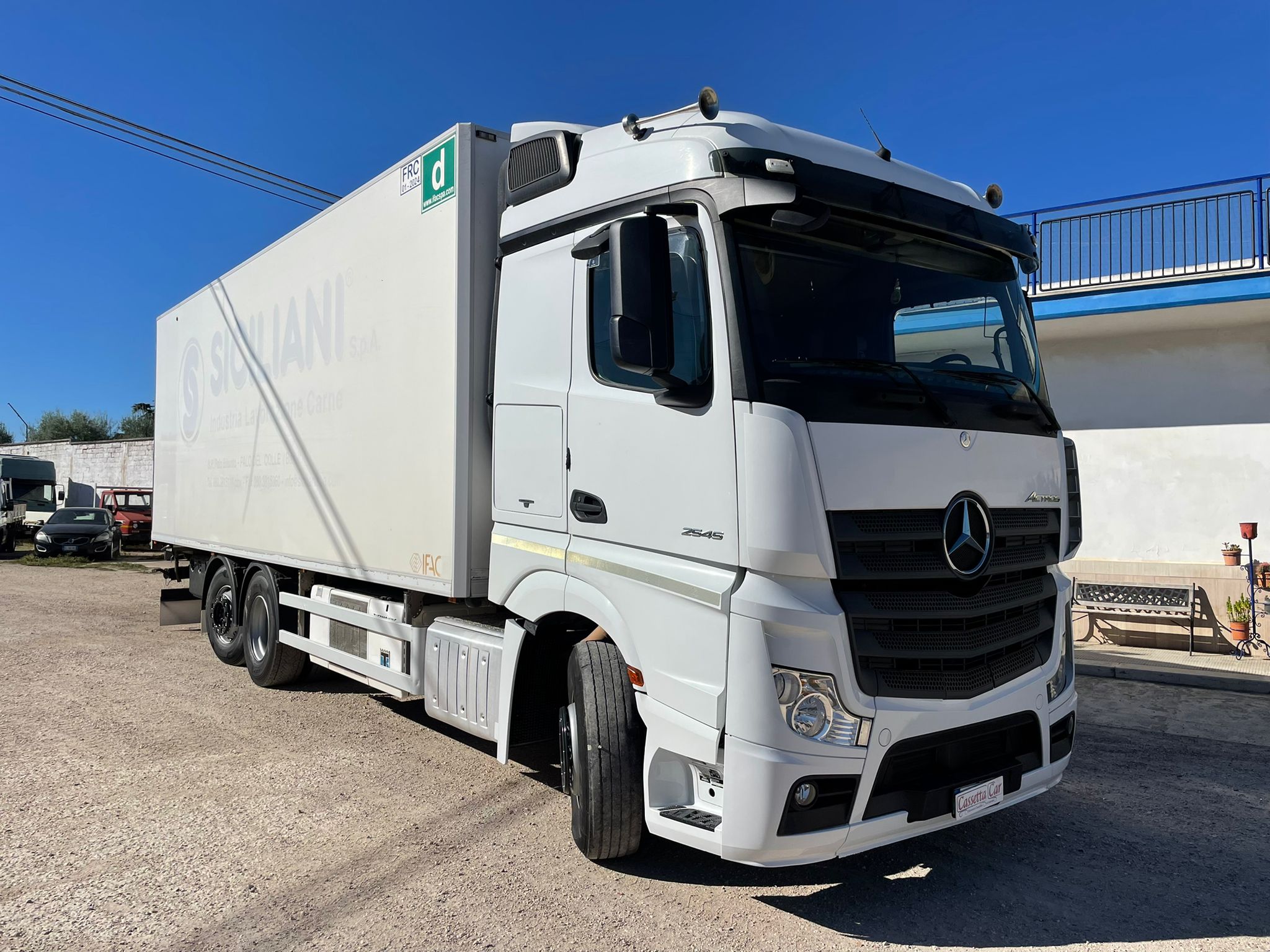 MERCEDES-BENZ ACTROS 25.45 EURO 6 CASSA FRIGO CARNI in vendita - foto 6