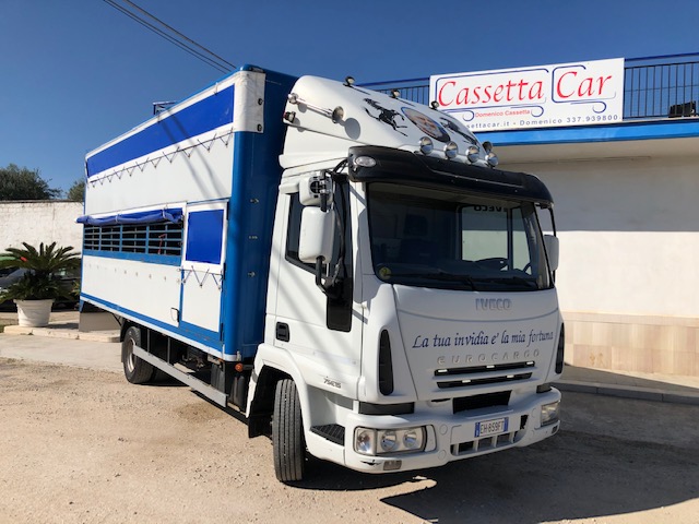 IVECO EUROCARGO 75E15 TRASPORTO CAVALLI-ANIMALI VIVI in vendita - foto 2