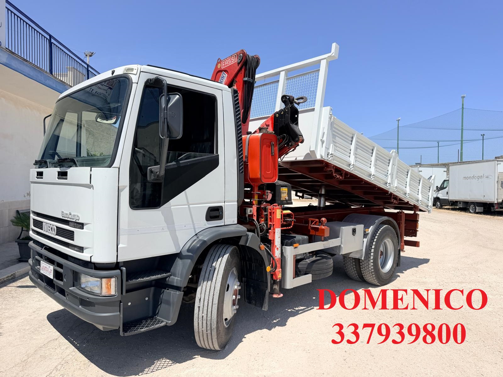 IVECO EUROCARGO 150E18 MOD. K TECTOR RIB.TRIL +GRU in vendita - foto 1