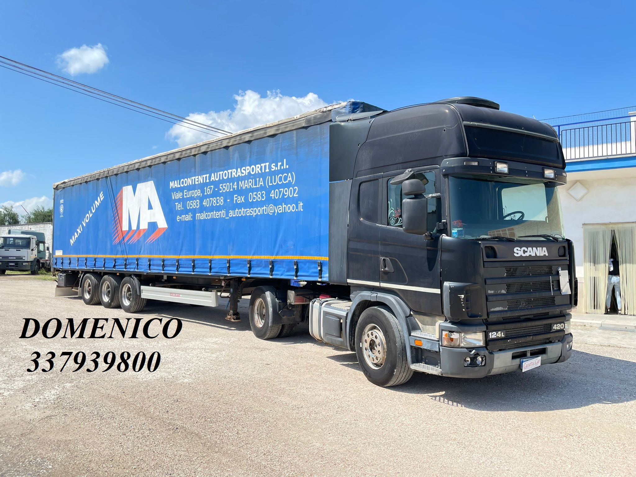SCANIA 124 420 TRATTORE CON FRENO CAMBIO MANUALE in vendita - foto 1