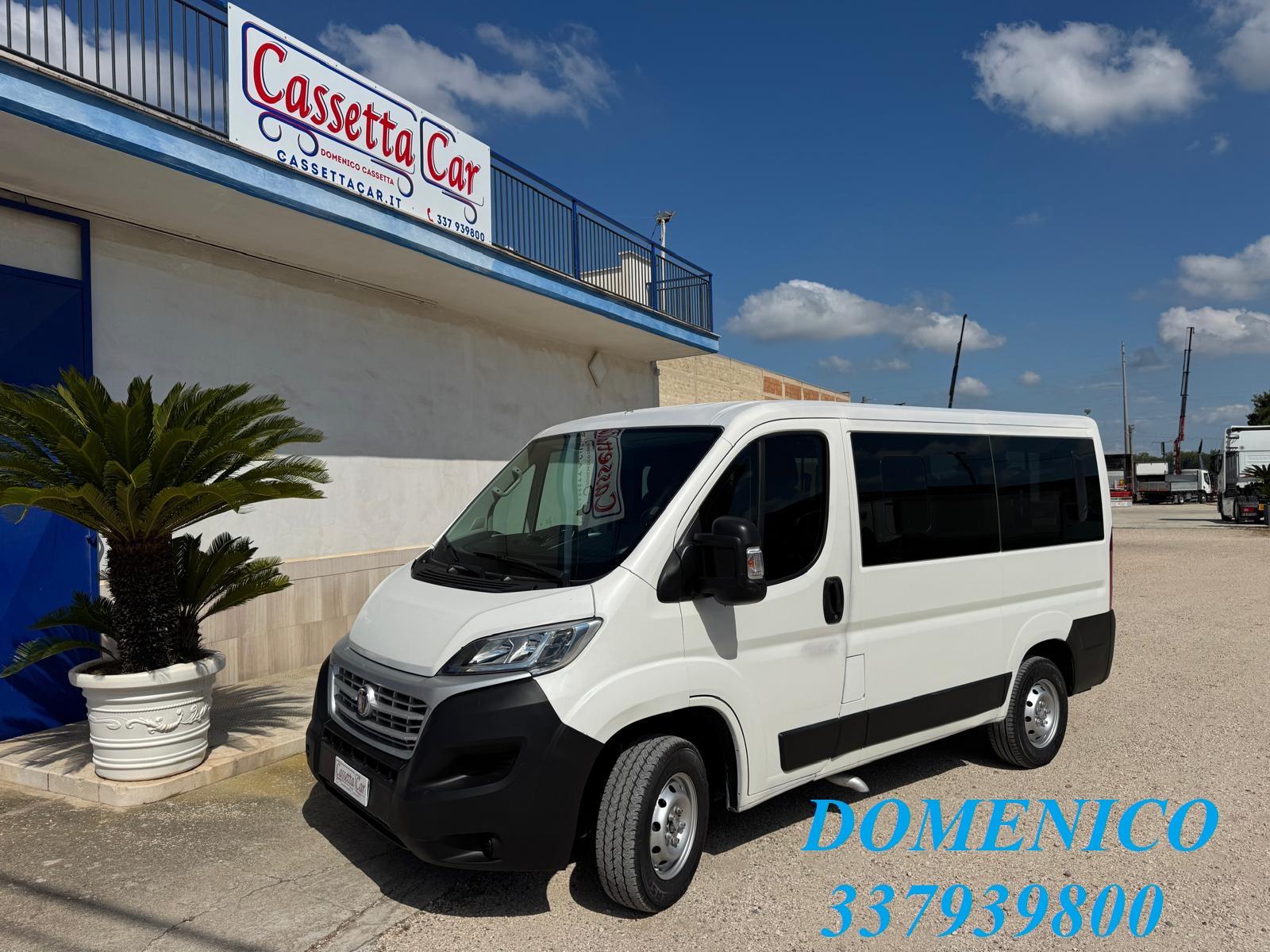FIAT DUCATO TRASPORTO PERSONE PANORAMA 9 POSTI in vendita - foto 1