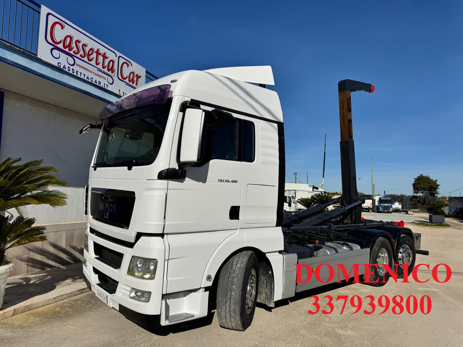 MAN TGX 26.480 SCARRABILE 26 TON. + RIMORCHIO in vendita - foto 1