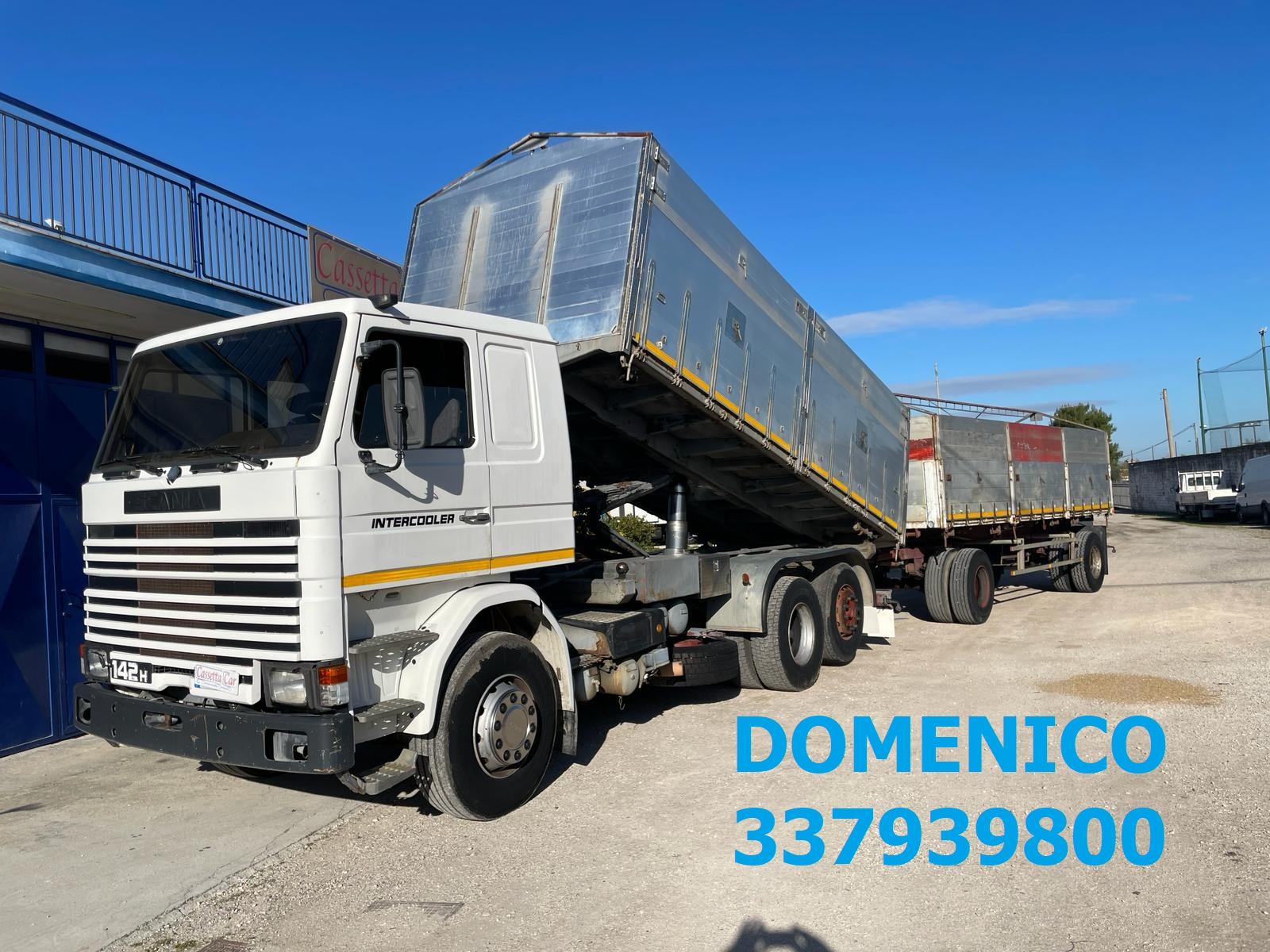 SCANIA R 142 RIBALTABILE TRILATERALE in vendita - foto 1