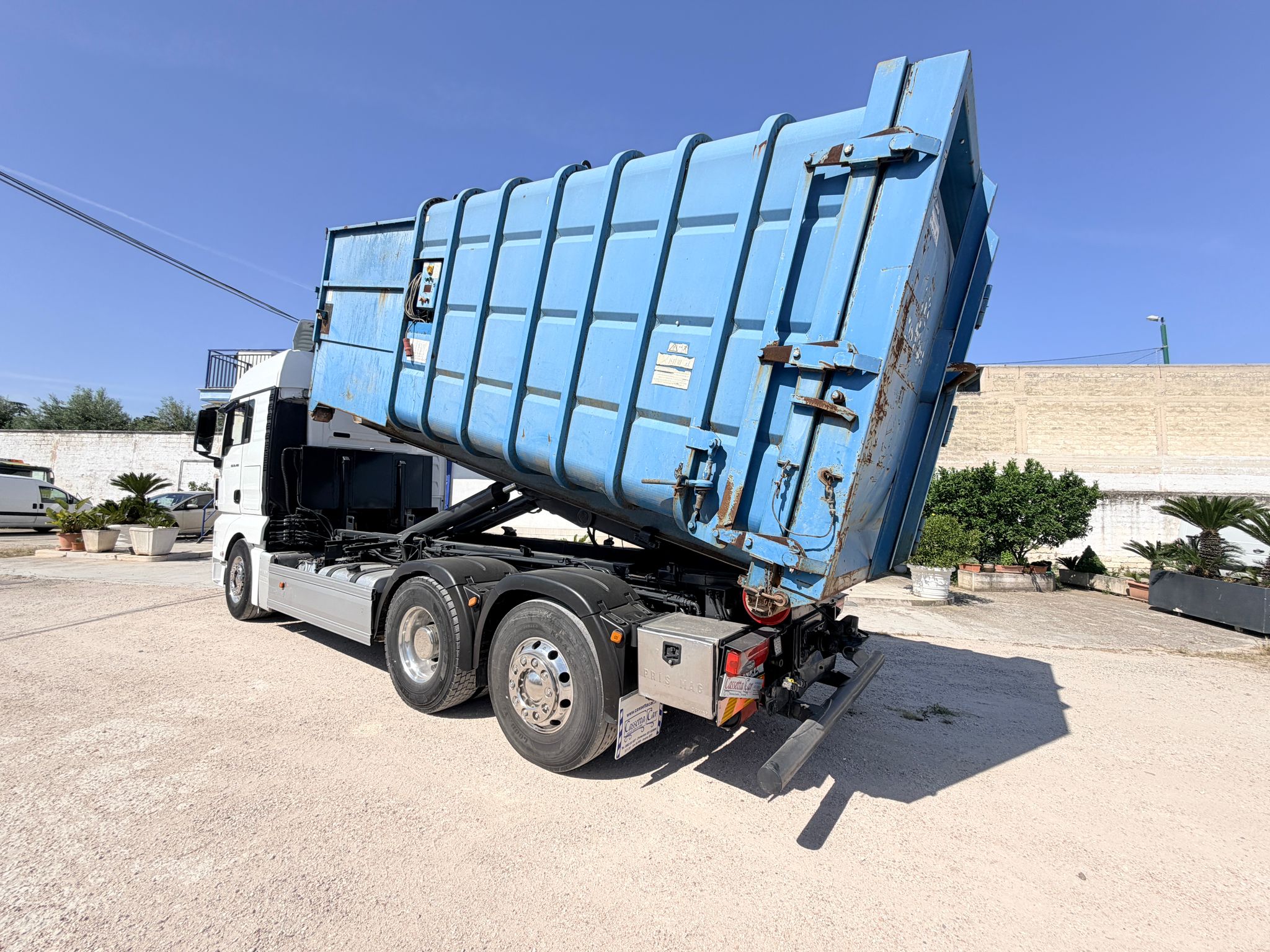 MAN TGX 26.480 SCARRABILE 26 TON. + RIMORCHIO in vendita - foto 2
