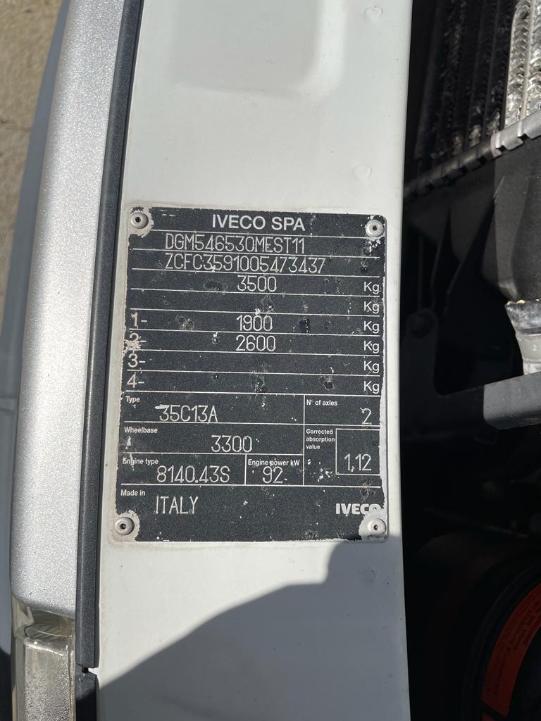 IVECO DAILY 35C13 FURGONE COIBENTATO FRIGO MOZZARELLE in vendita - foto 3