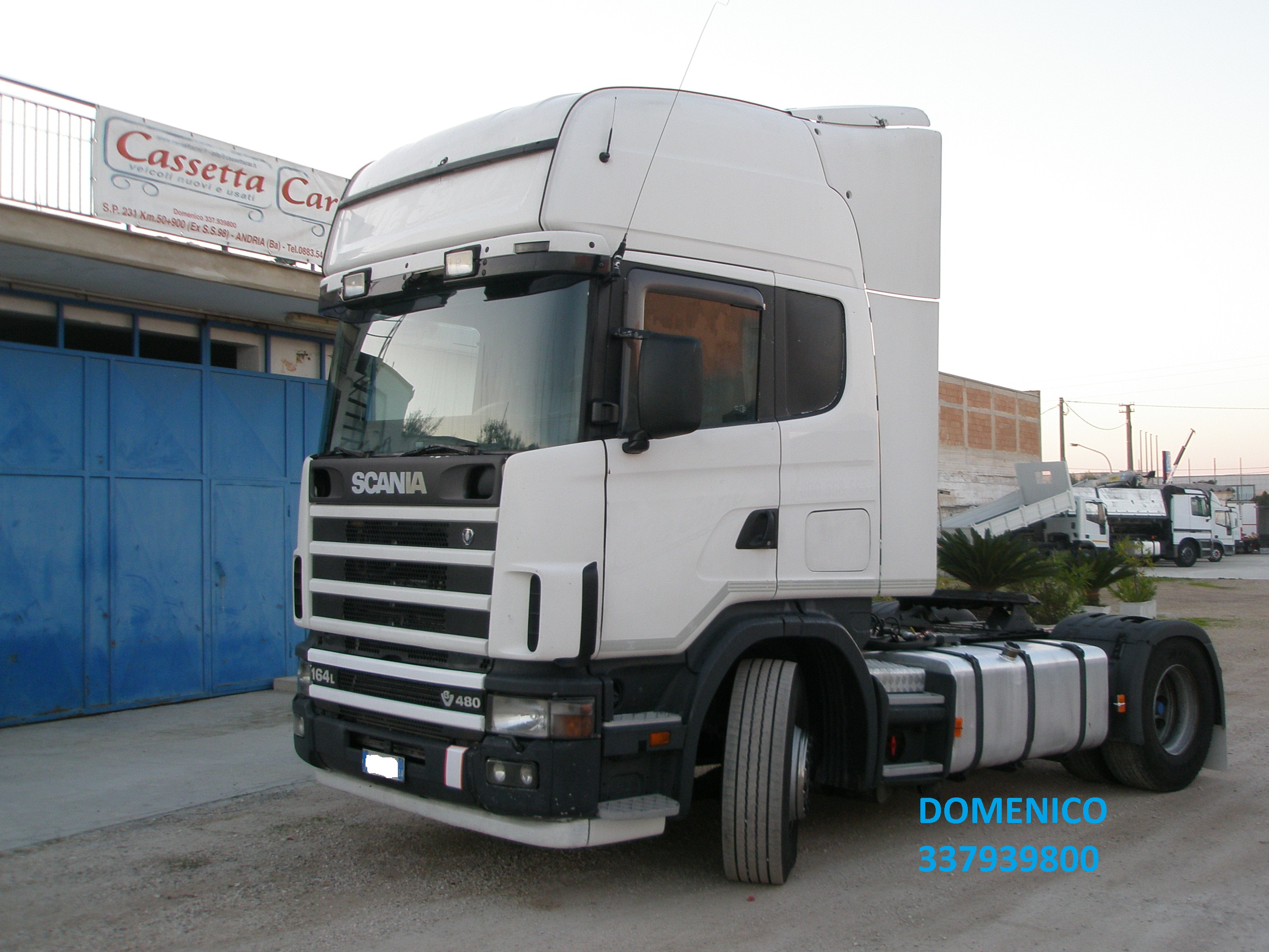 TRATTORE SCANIA  164/480 IMPIANTO IDRAULICO+DISCO in vendita - foto 1