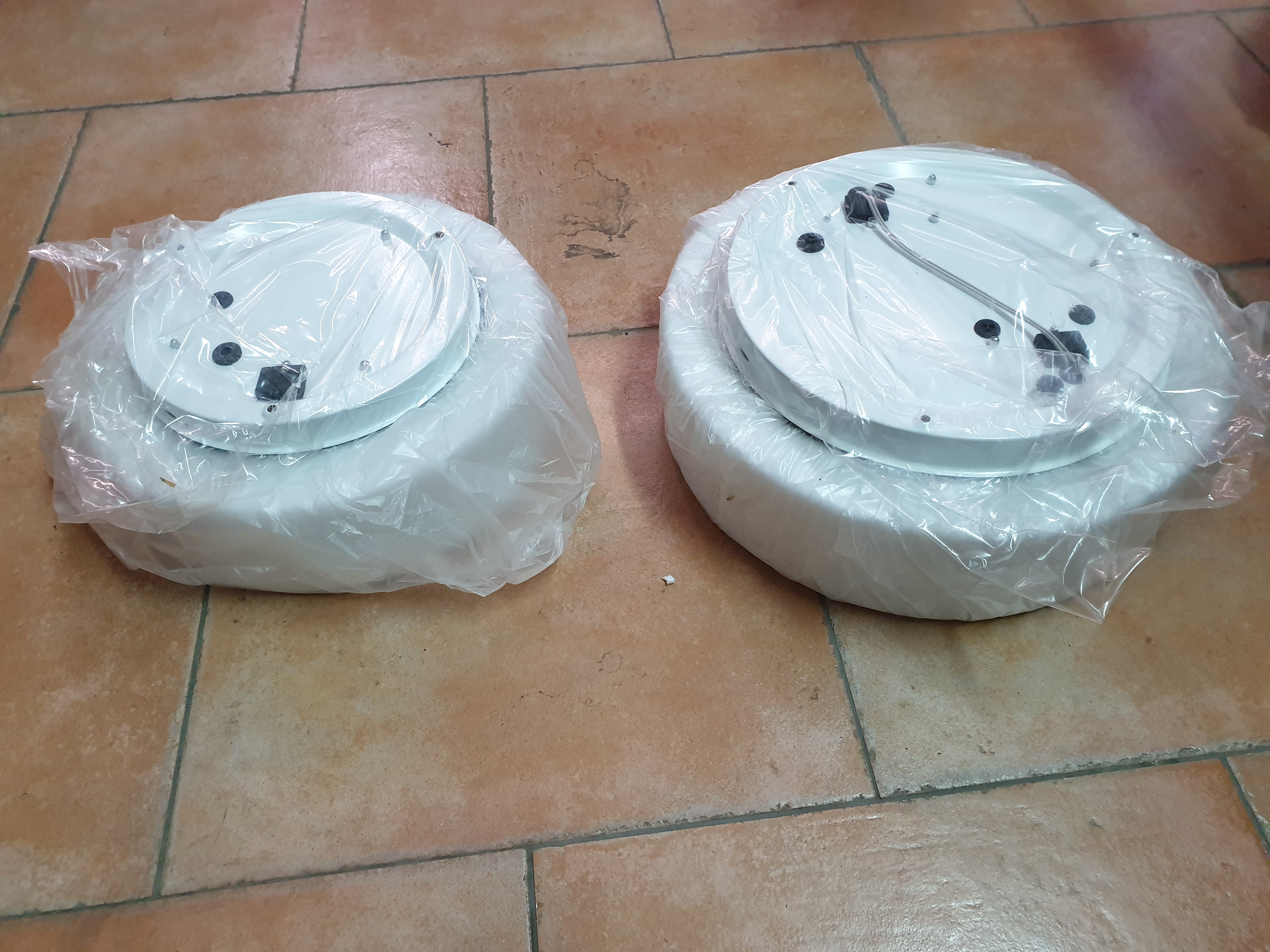 Plafoniere vetro rotonde nuove in vendita - foto 2