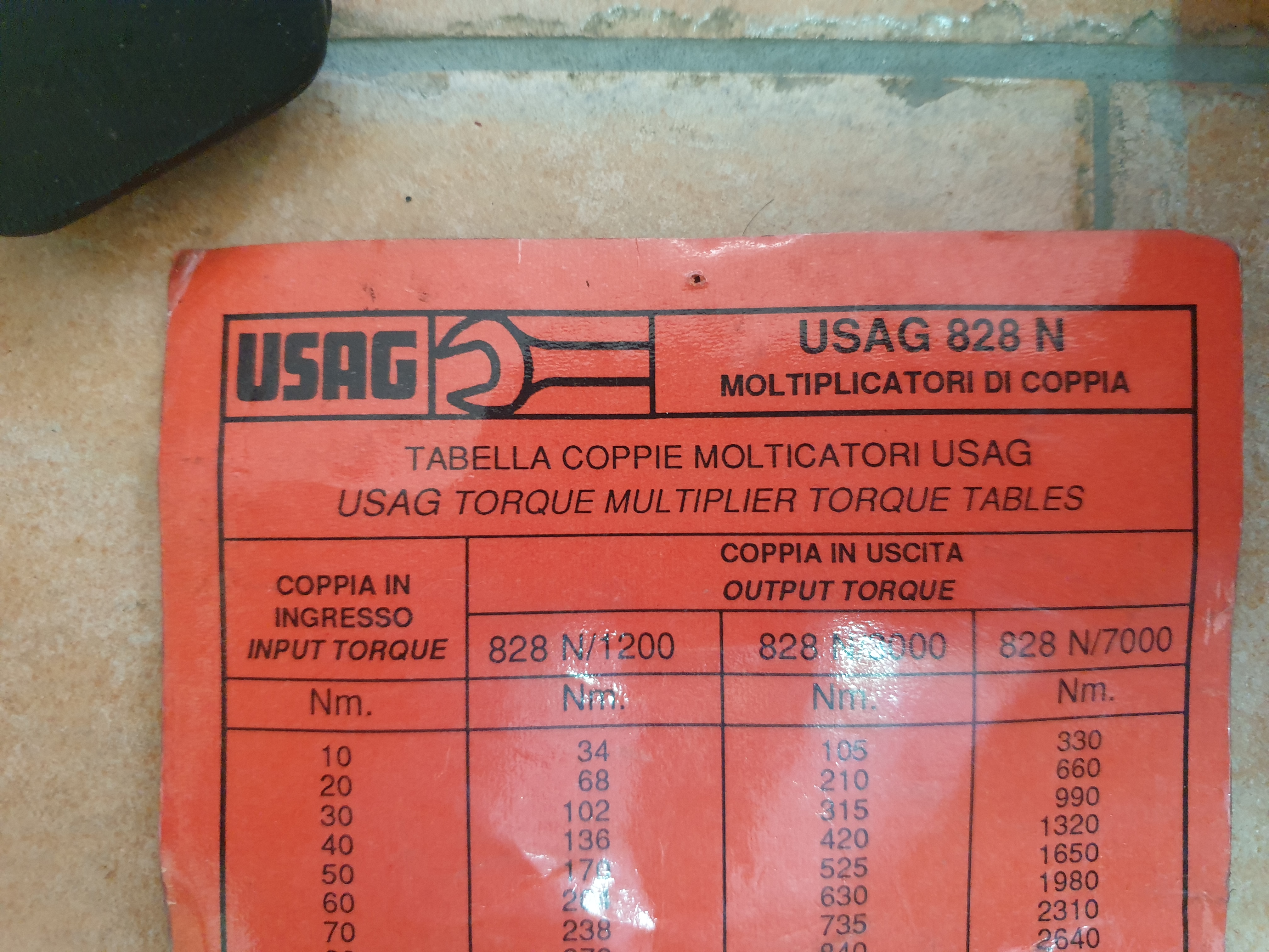 Moltiplicatore di coppia USAG in vendita - foto 5