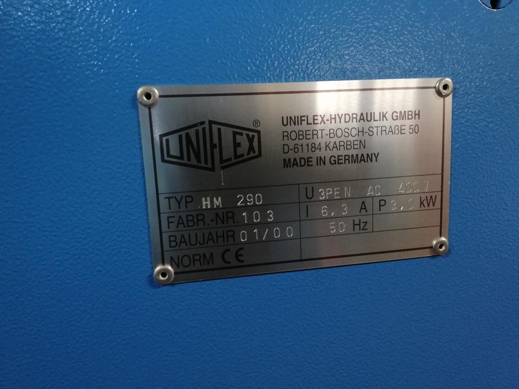crimpatrice per tubi alta pressione UNIFLEX  in vendita - foto 5