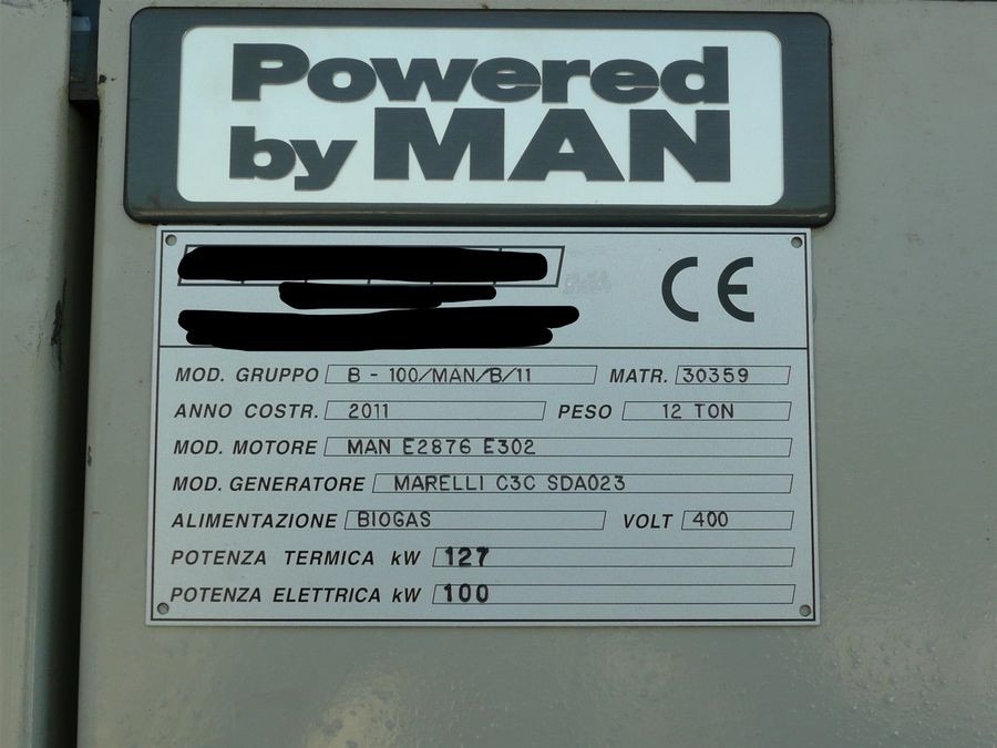 Cogeneratore Man in vendita - foto 2