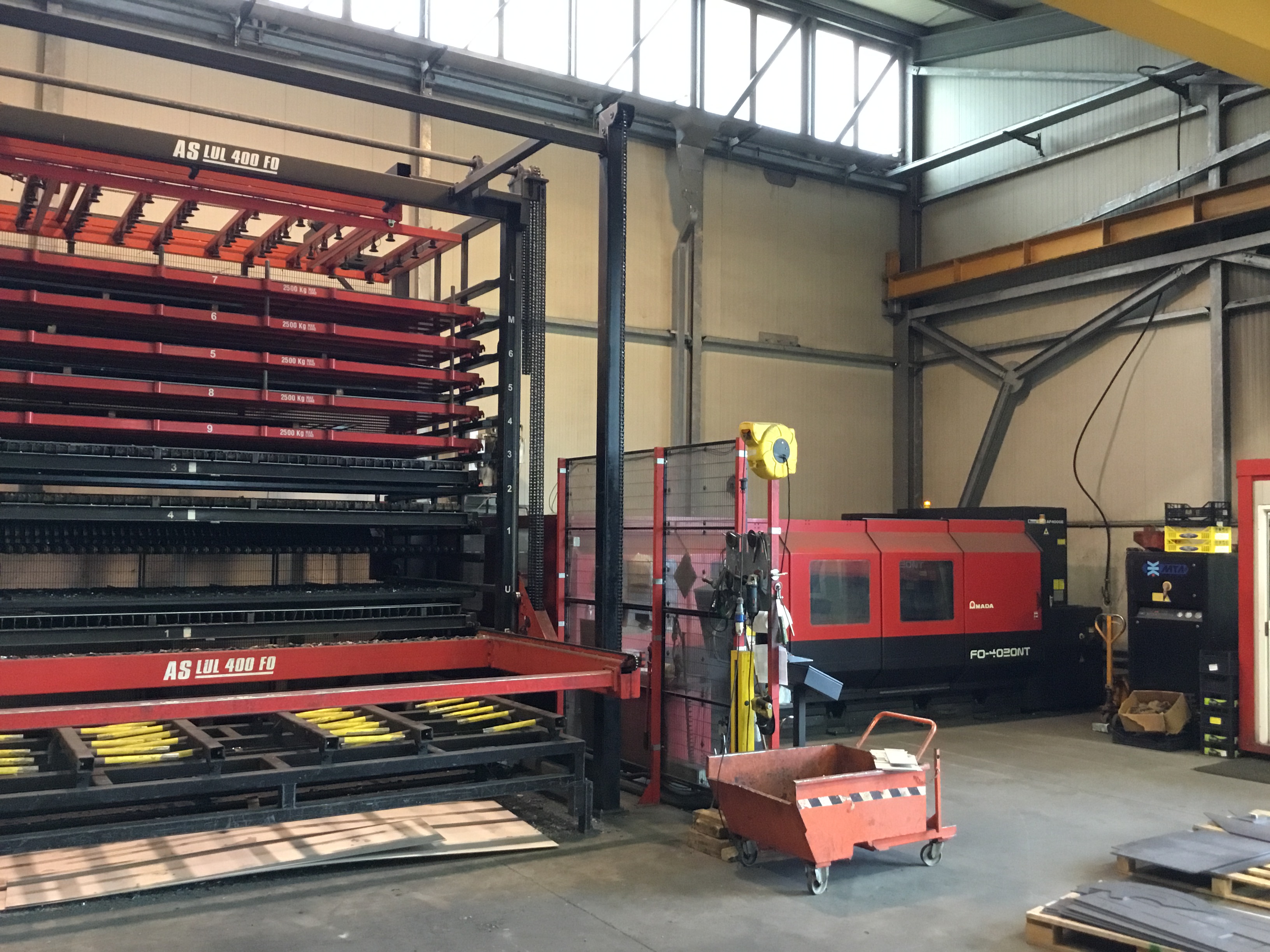 LASER AMADA 4000x2000 4kw in ottimo stato in vendita - foto 4