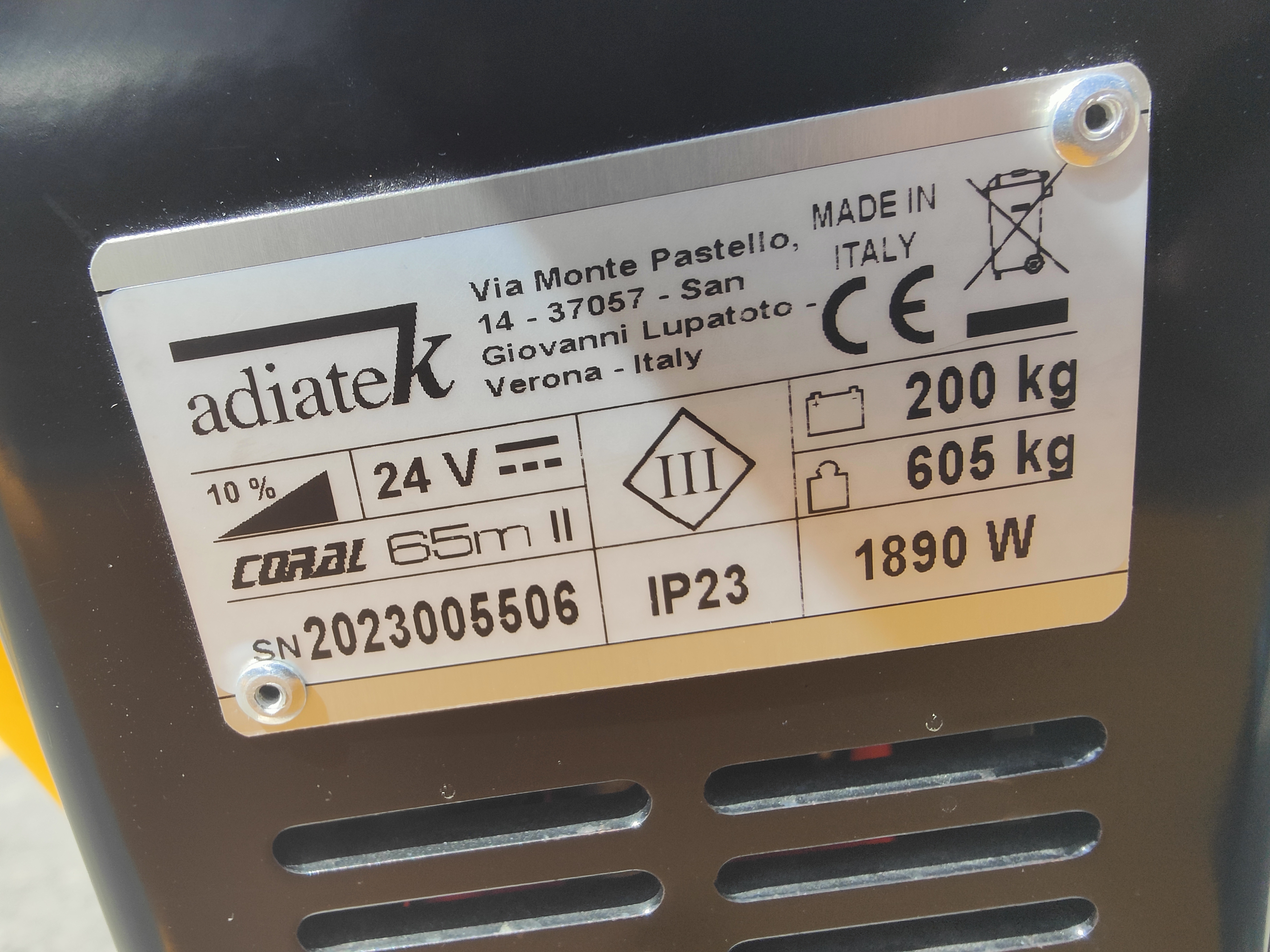 Lavapavimenti lavasciuga Adiatek Coral 65M in vendita - foto 4