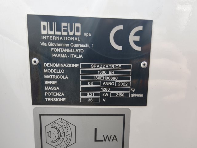 Spazzatrice motoscopa Dulevo 1300 EH in vendita - foto 3