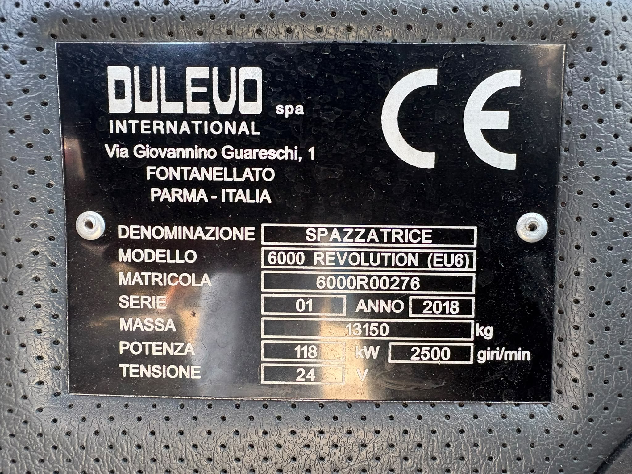 Spazzatrice stradale Dulevo 6000 Combi in vendita - foto 5