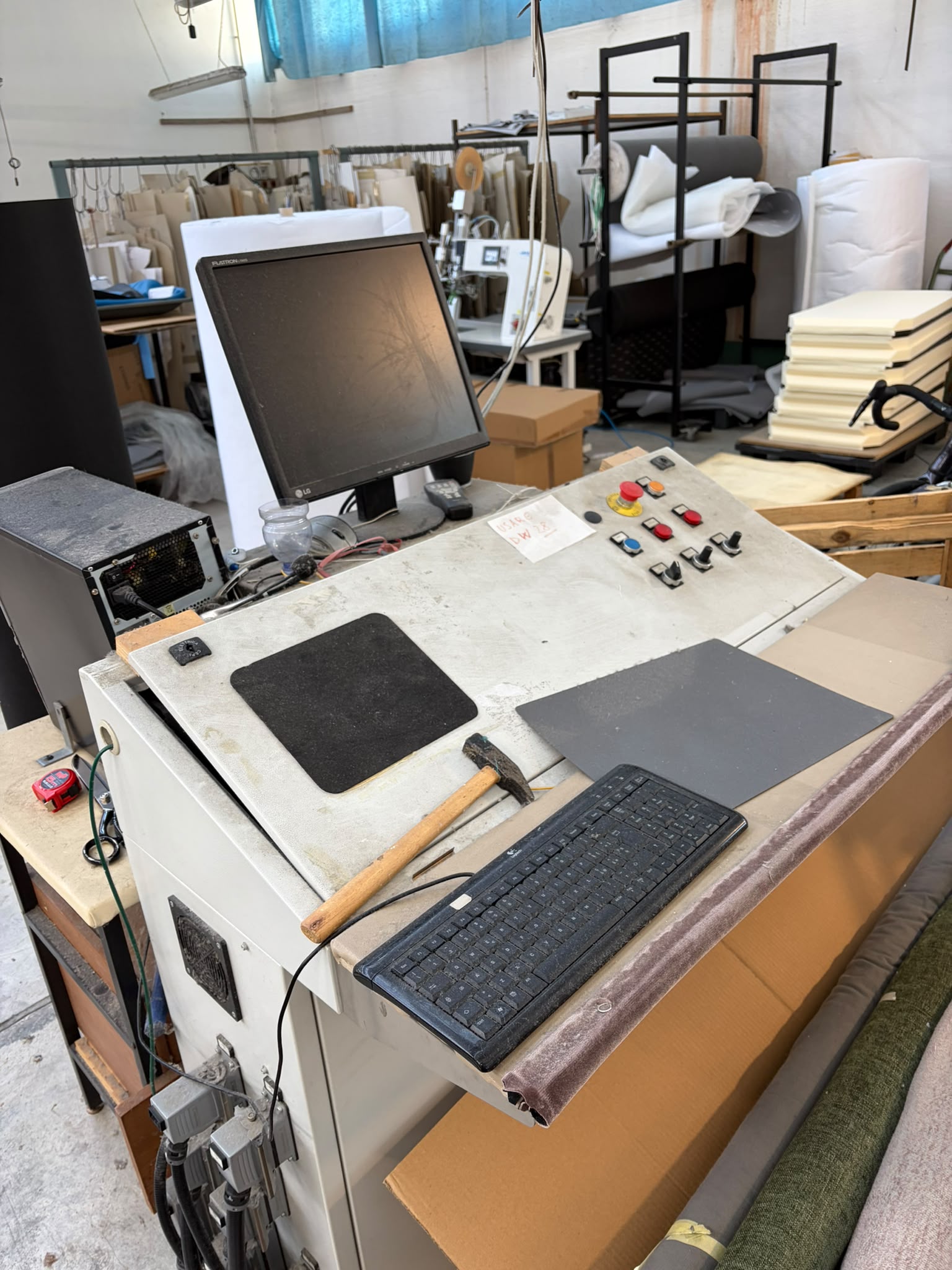 Macchine lavorazione tessuti in vendita