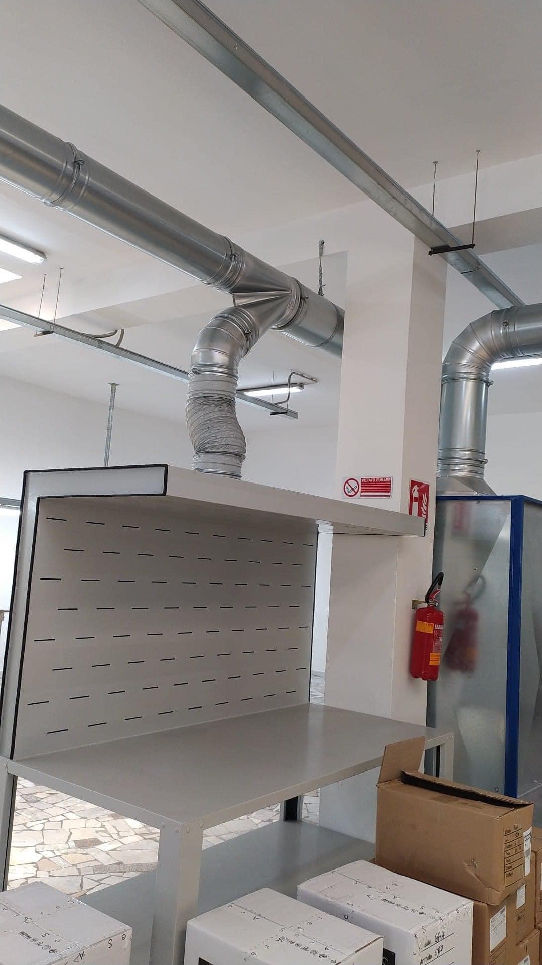 Impianto di aspirazione a carboni attivi  in vendita - foto 5