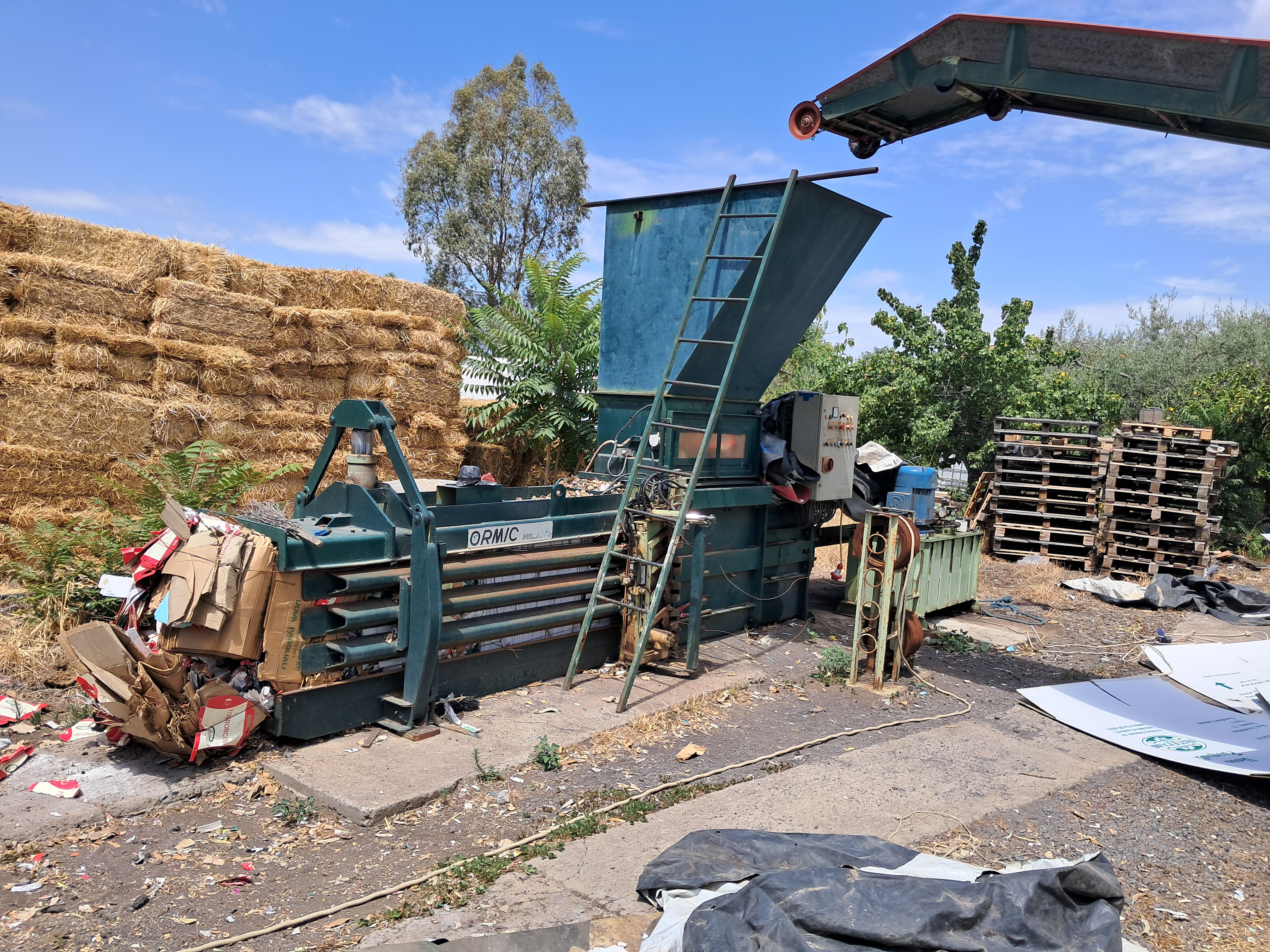 Pressa orizzontale ormic 25tonn  in vendita - foto 1