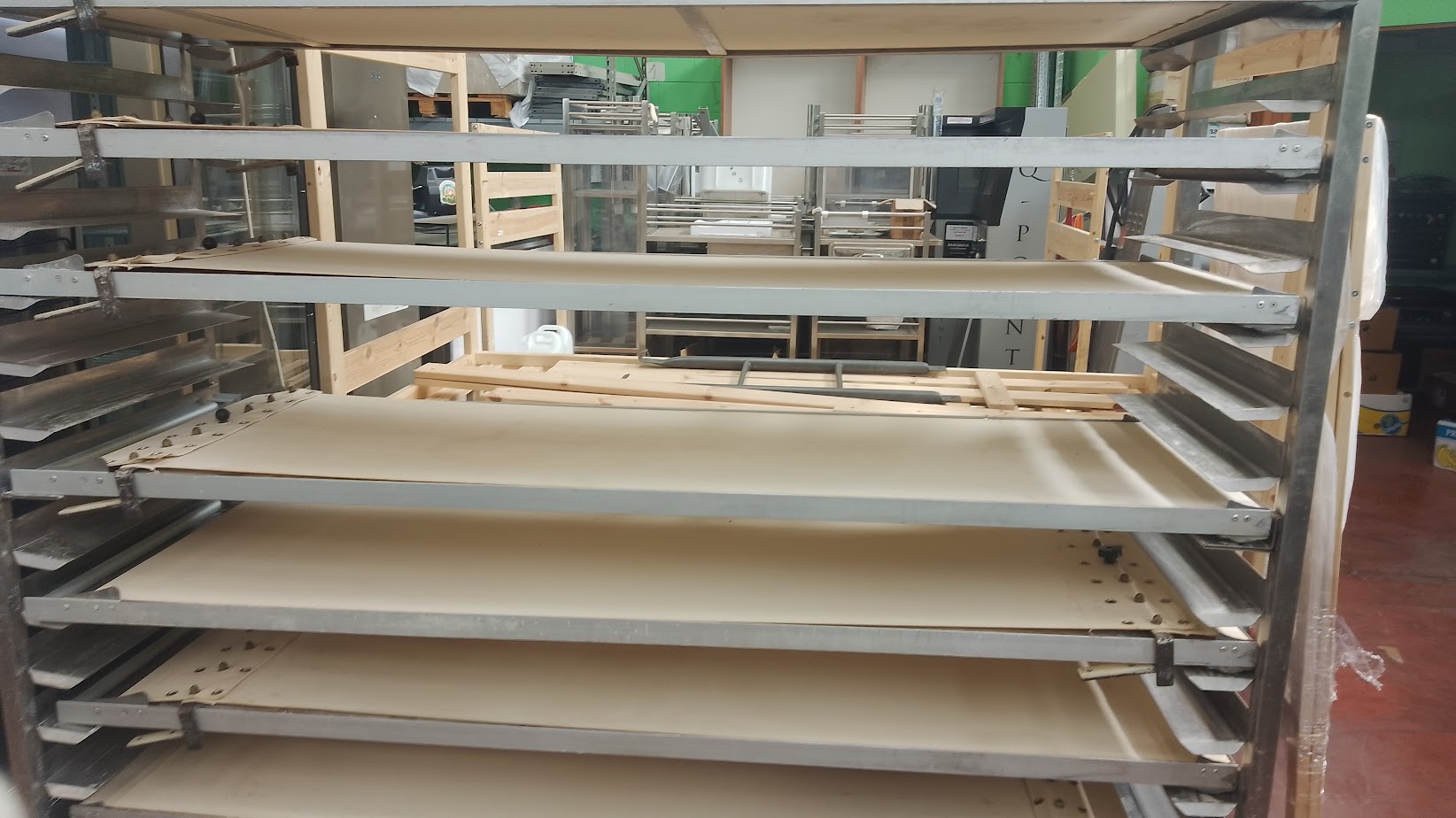 CARRELLO PORTATELAIO PER INFORNAMENTO in vendita - foto 3