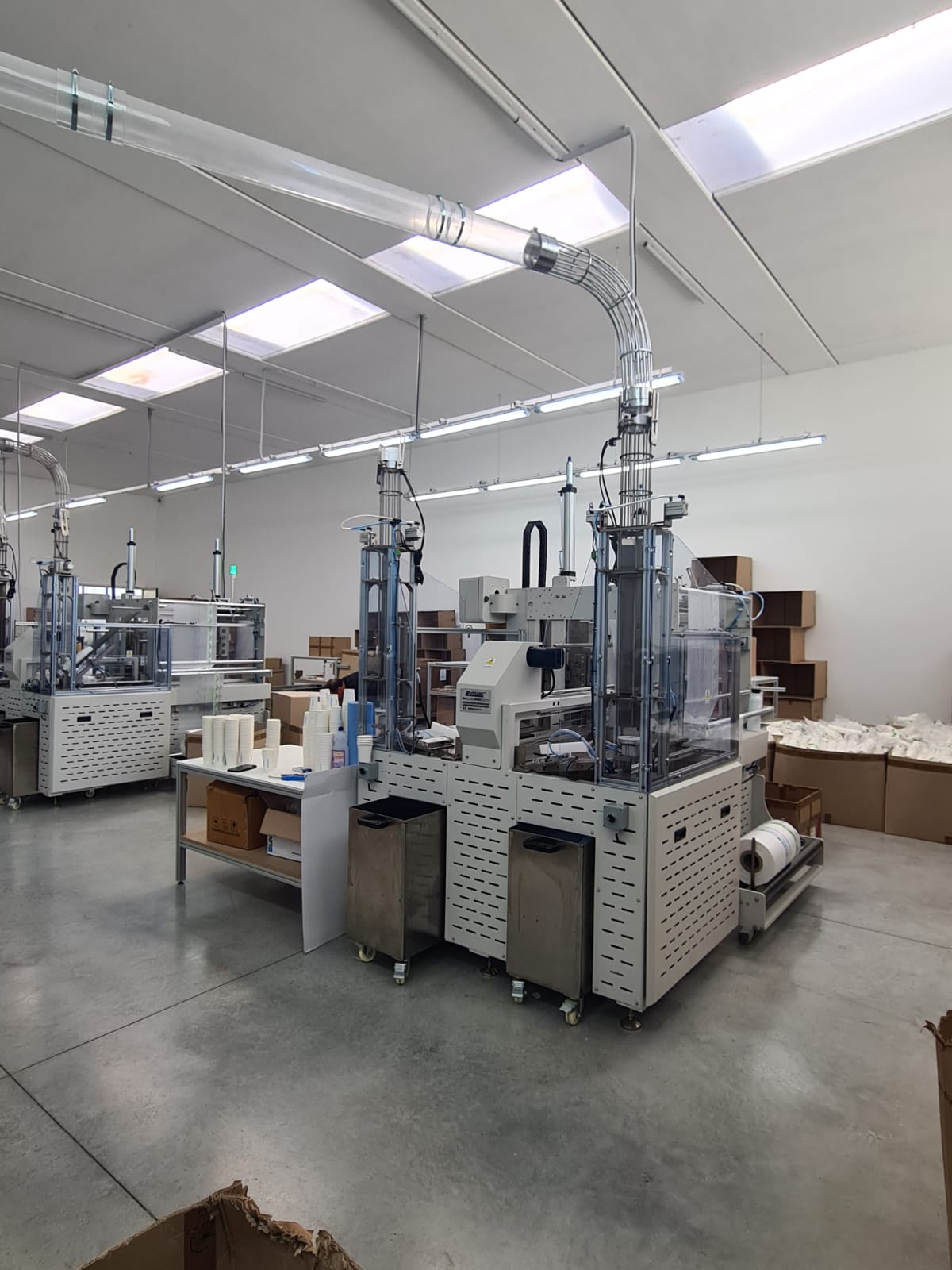 Linea di produzione bicchieri in carta in vendita - foto 5