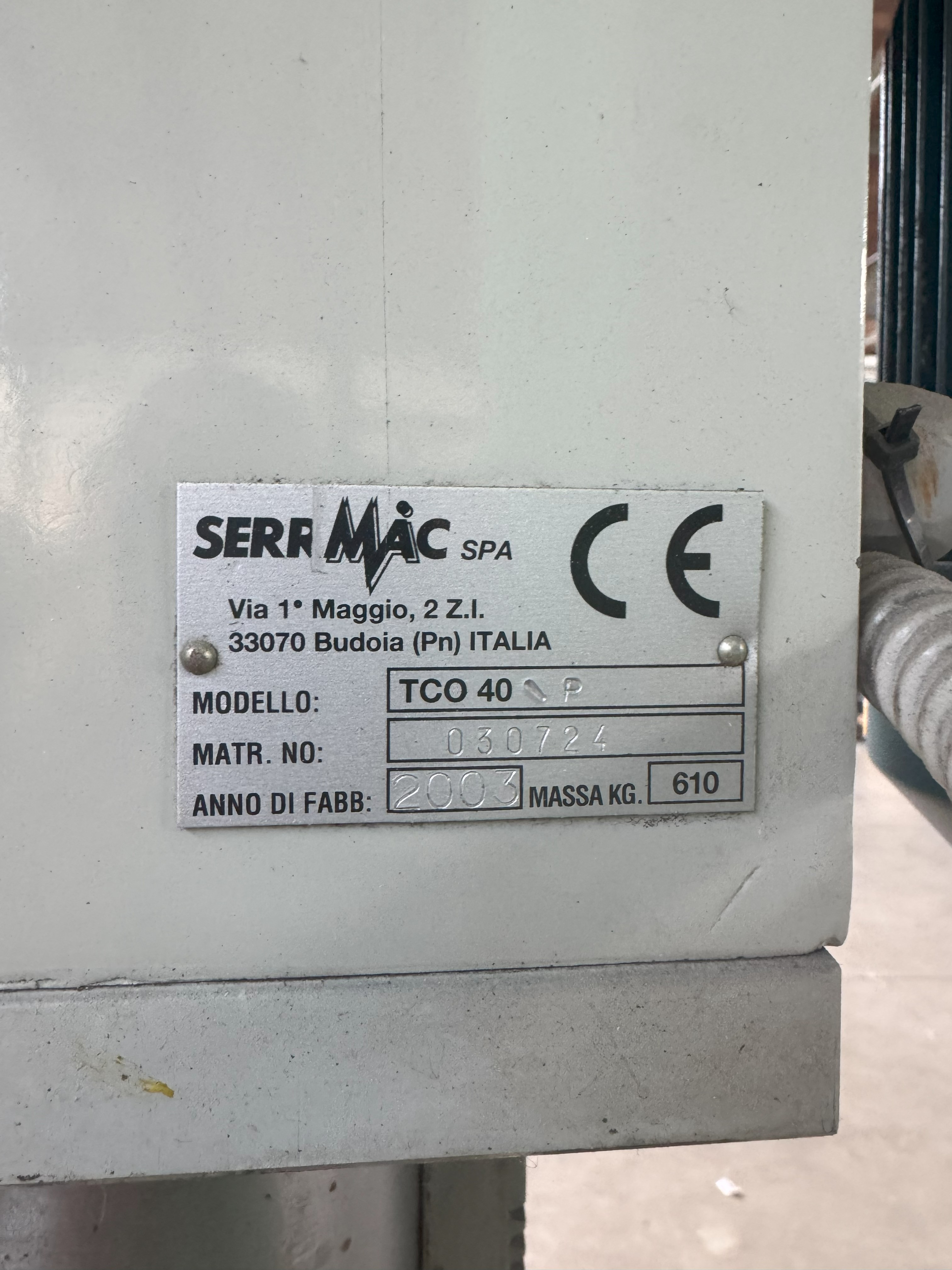TRAPANO FRESA SERRMAC in vendita - foto 3