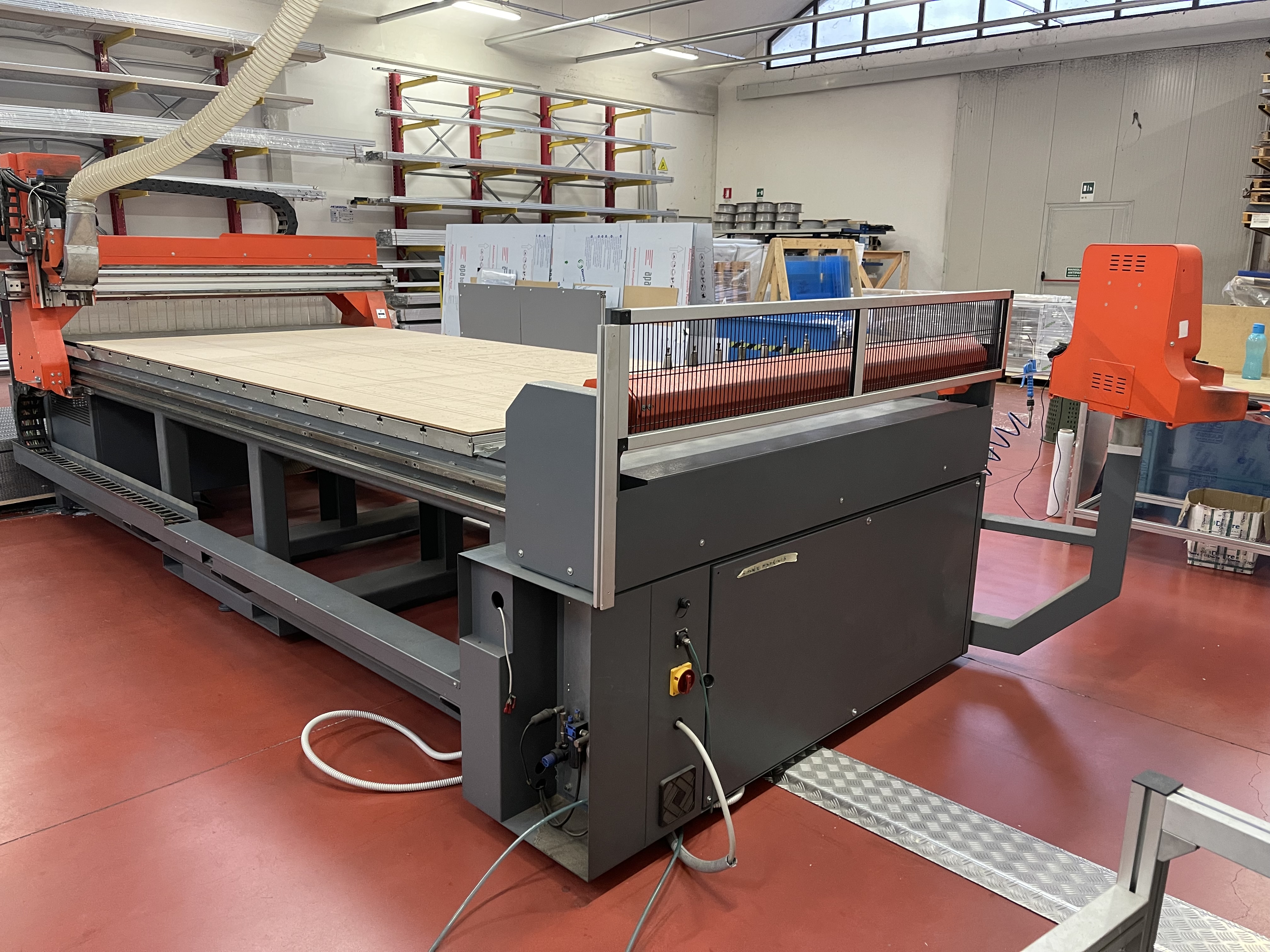 Pantografo TEKNA TK 419/3 usato + aspiratore in vendita - foto 5
